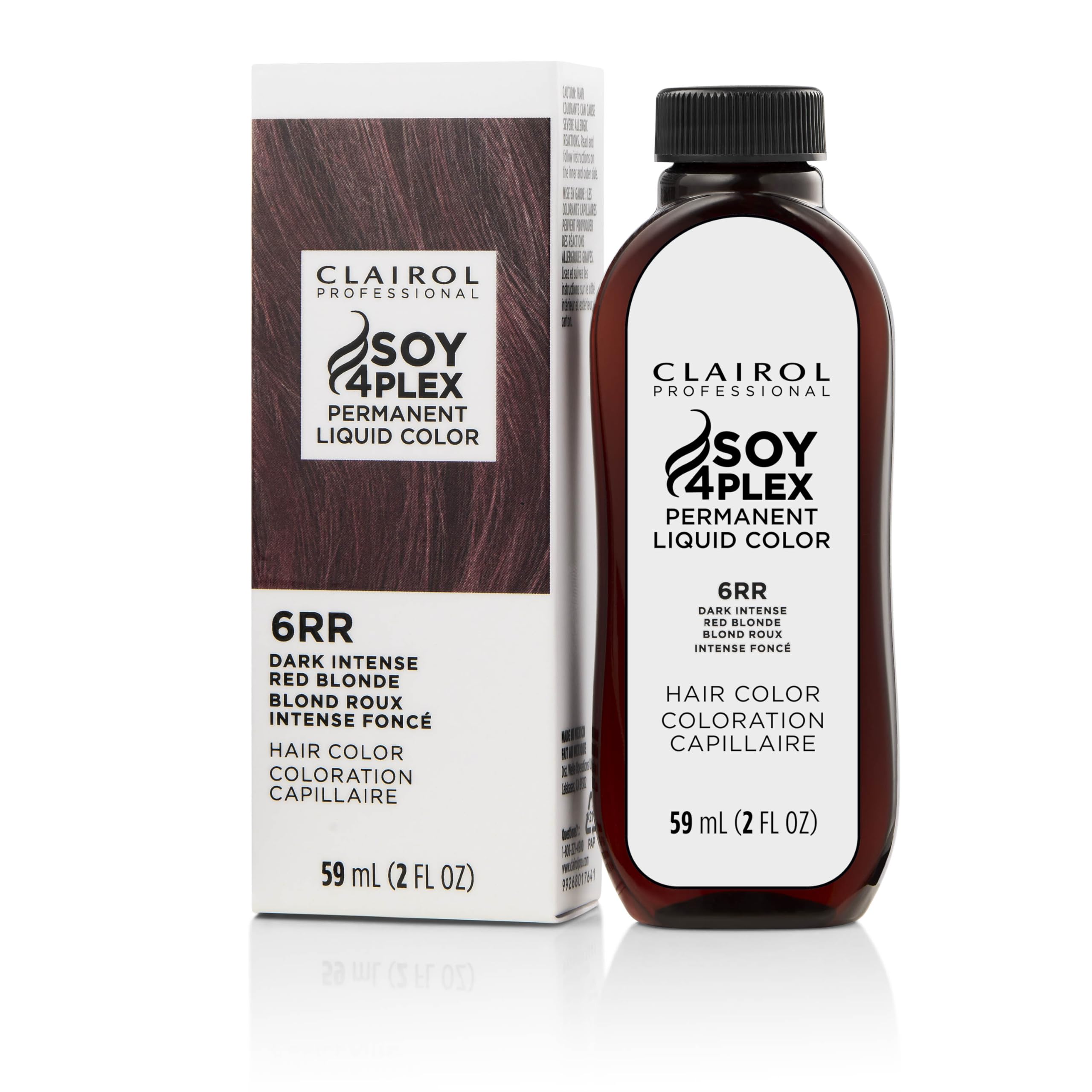 Clairol Professional Permanent Liquicolor 6rr Dark Int Red Blonde . Packaging