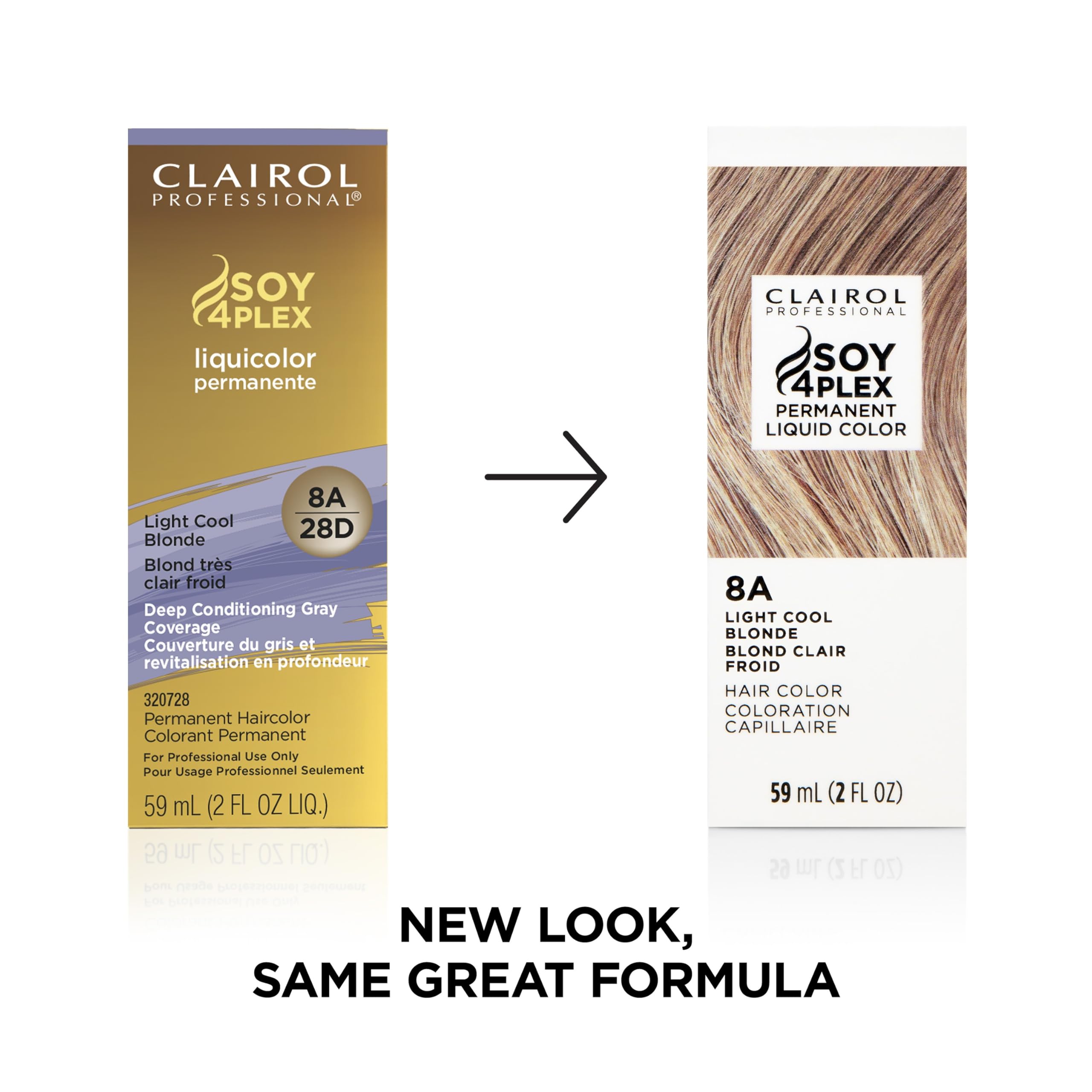 Clairol Professional Permanent Liquicolor 8a Light Cool Blonde . Packaging May - Thumbnail 3