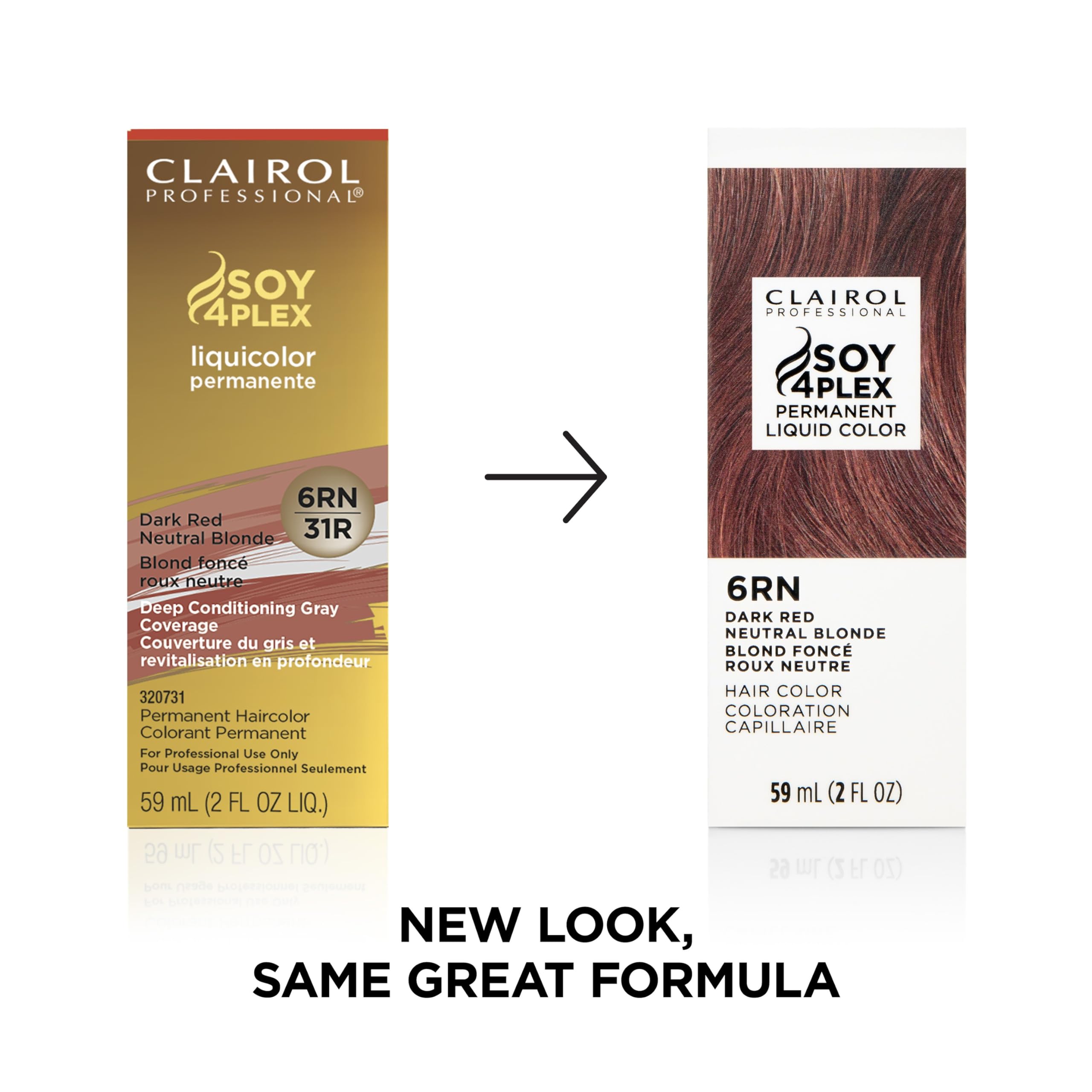 Clairol Professional Permanent Liquicolor 6rn Dark Red Neutral Blonde . - Thumbnail 2