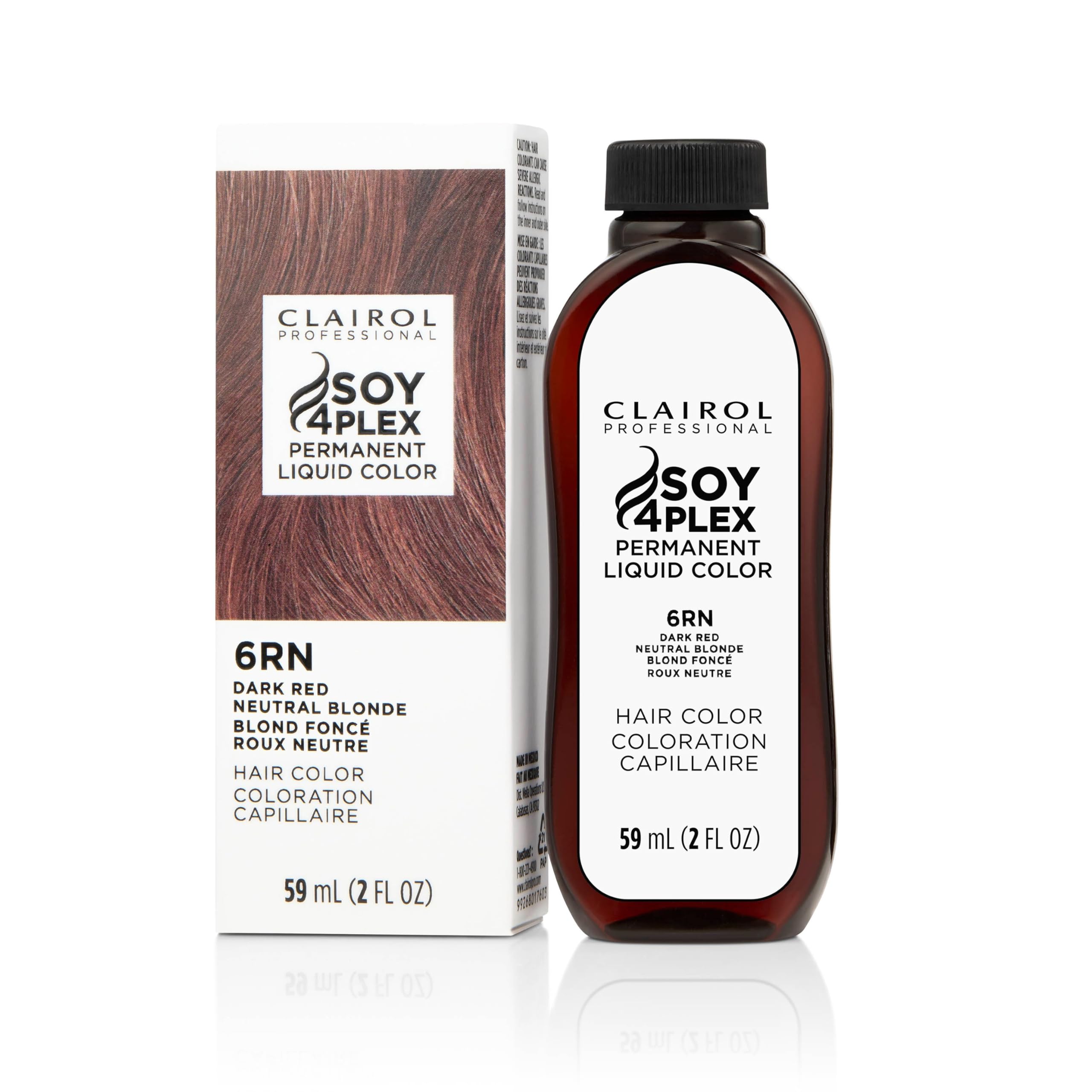 Clairol Professional Permanent Liquicolor 6rn Dark Red Neutral Blonde .