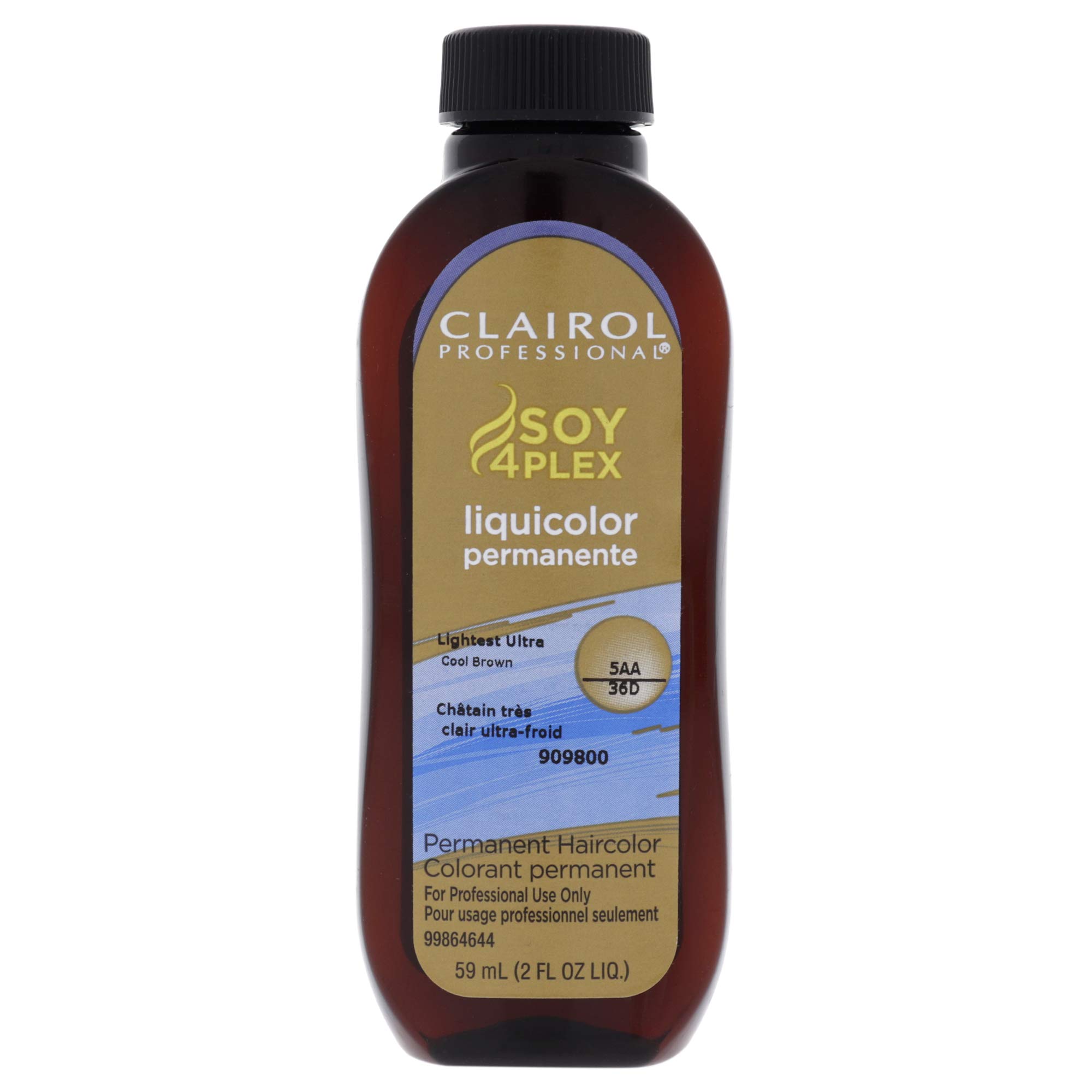 Clairol Professional Permanent Liquicolor 5aa Light Ultra Cool Brown . - Thumbnail 2