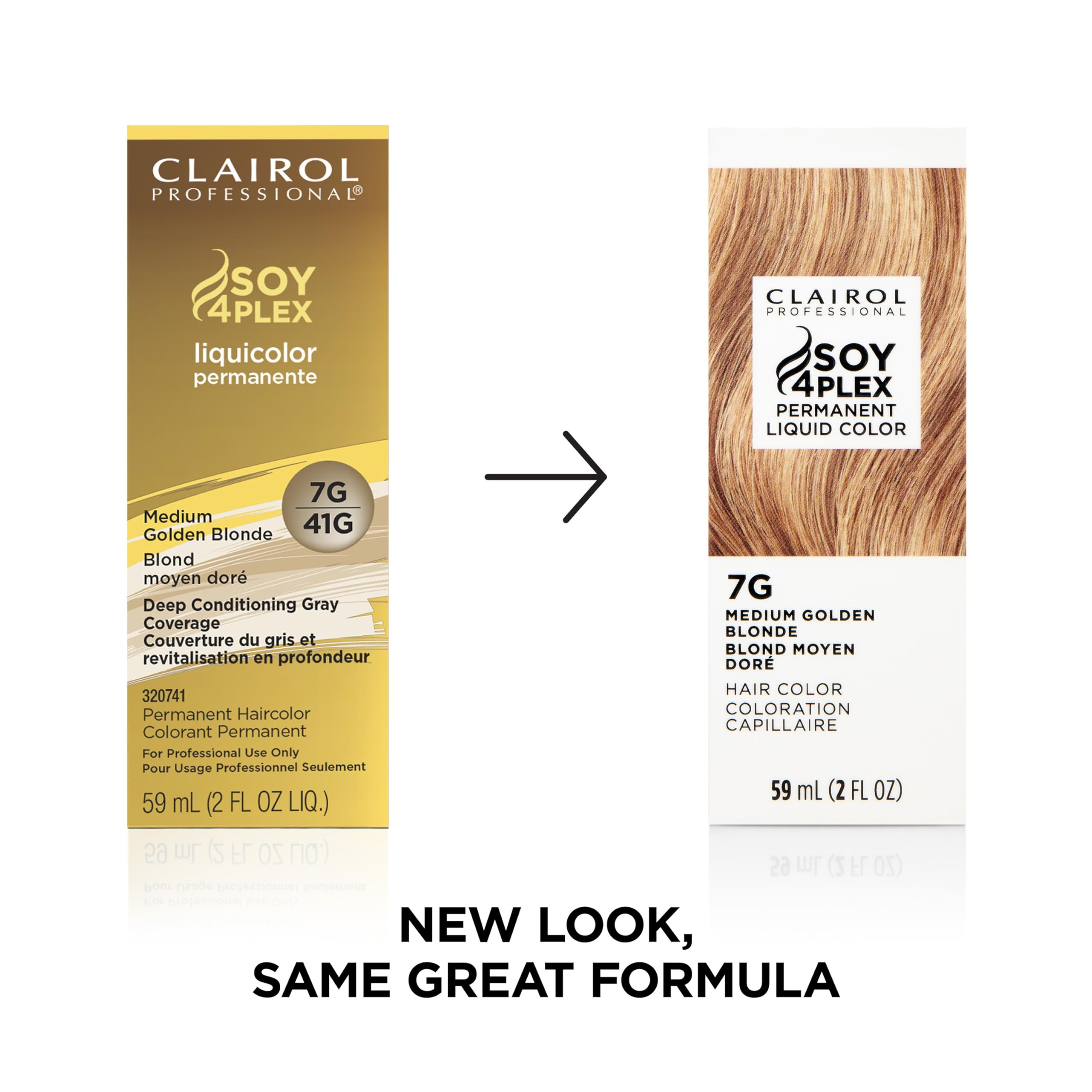 Clairol Professional Permanent Liquicolor 7g Medium Golden Blonde . Packaging - Thumbnail 3
