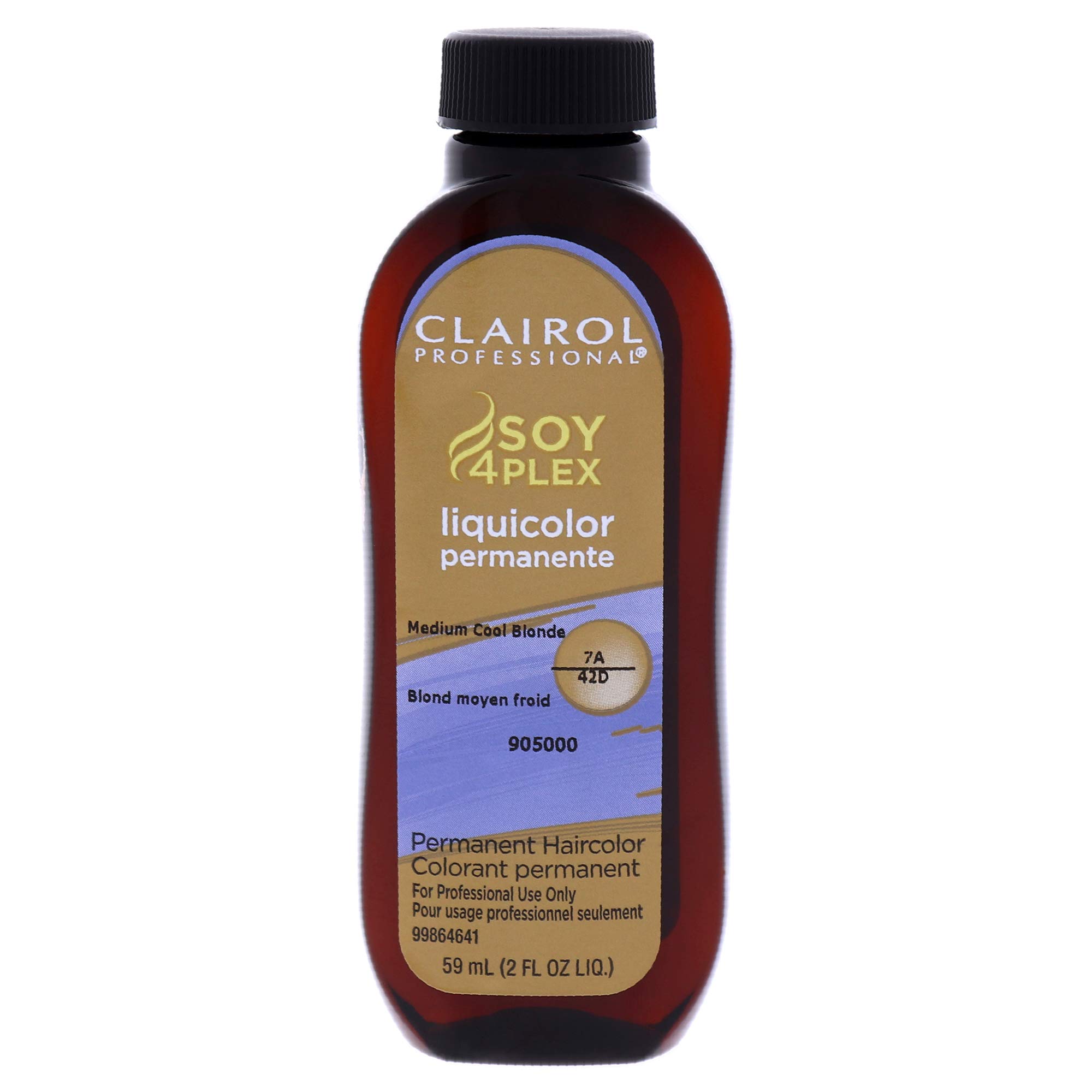 Clairol Professional Permanent Liquicolor 7a Medium Cool Blonde . Packaging May - Thumbnail 2