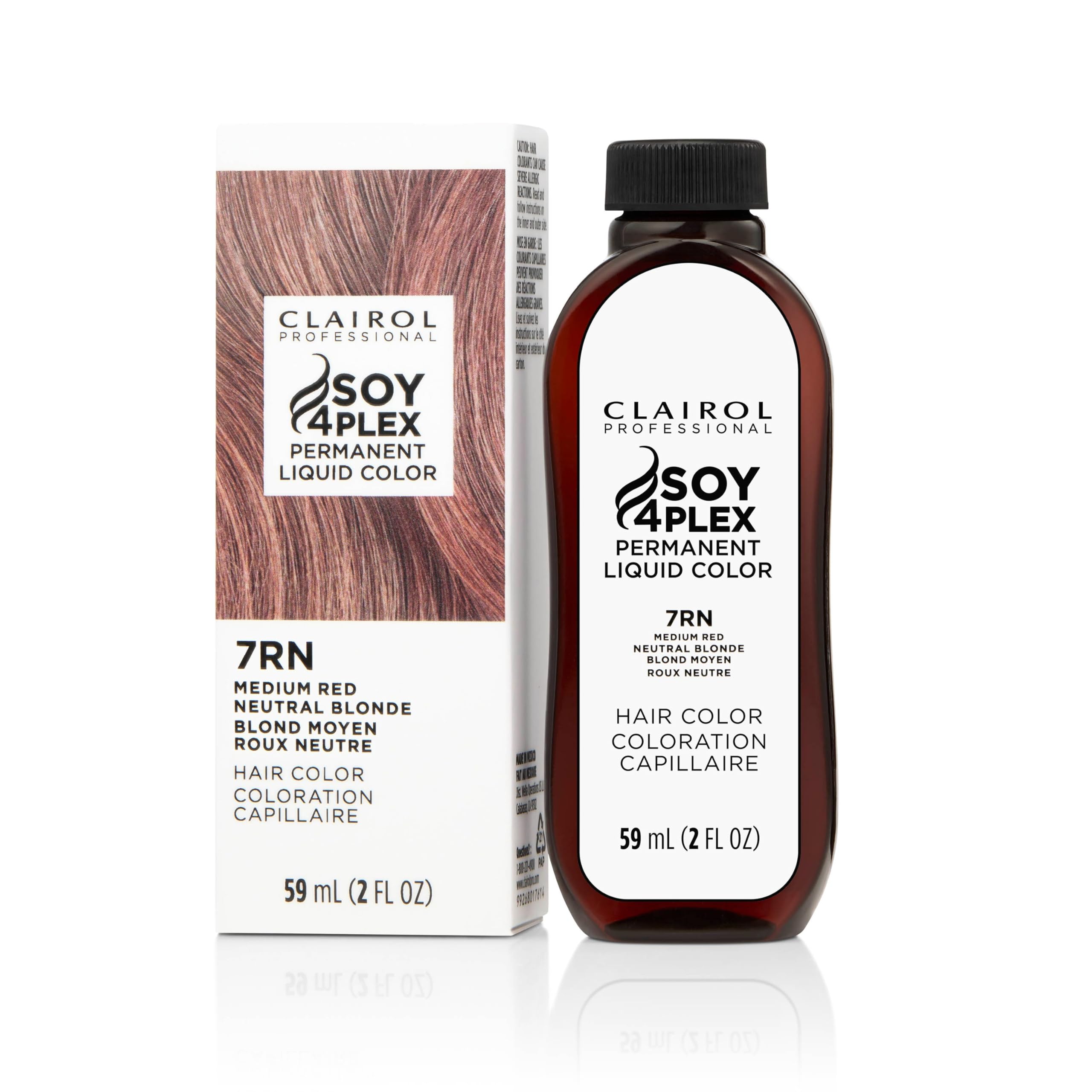 Clairol Professional Permanent Liquicolor 7rn Med Red Neutral Blonde .