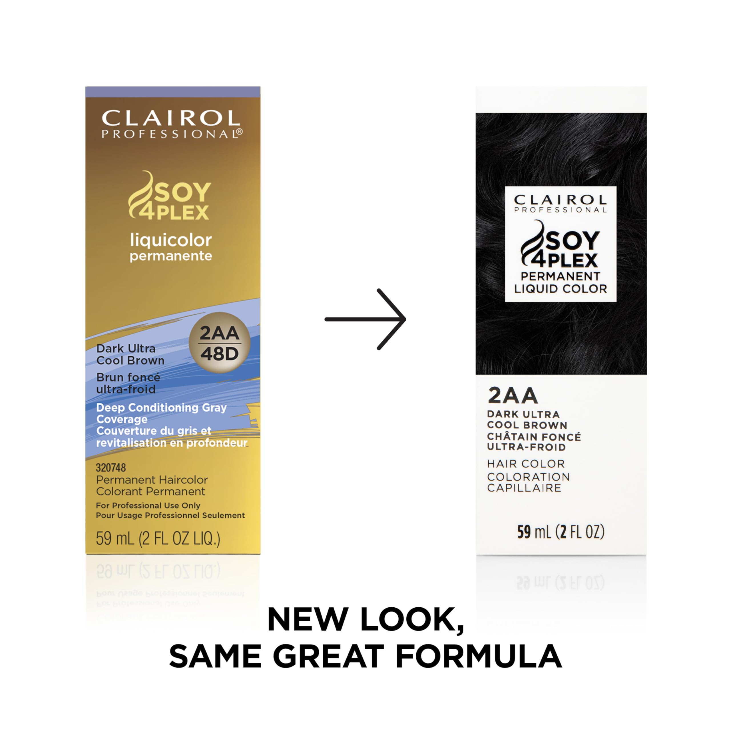 Clairol Professional Permanent Liquicolor 2aa Dark Ultra Cool Brown . Packaging - Thumbnail 3