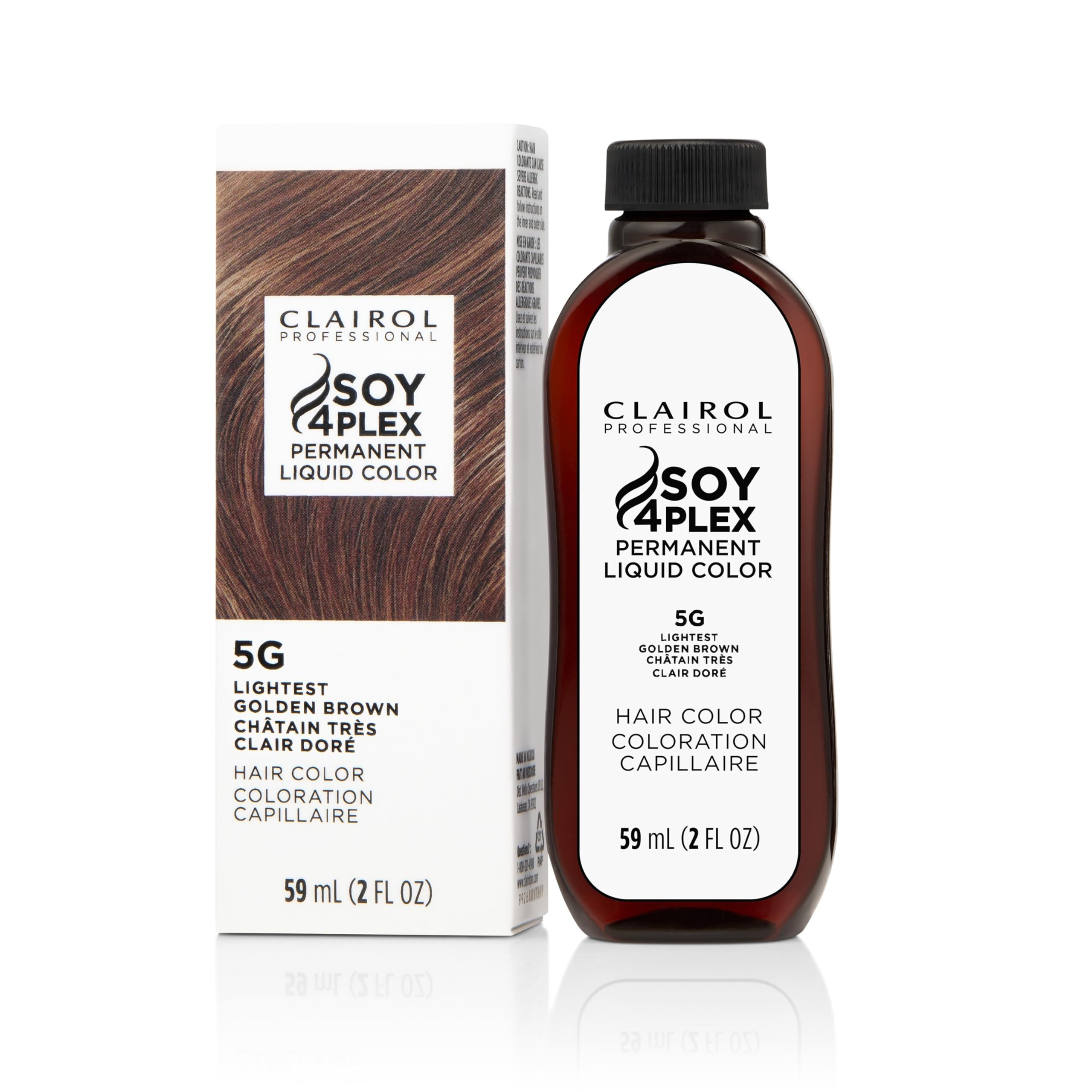 Clairol Professional Permanent Liquicolor 5g Lightest Gold Brown . Packaging