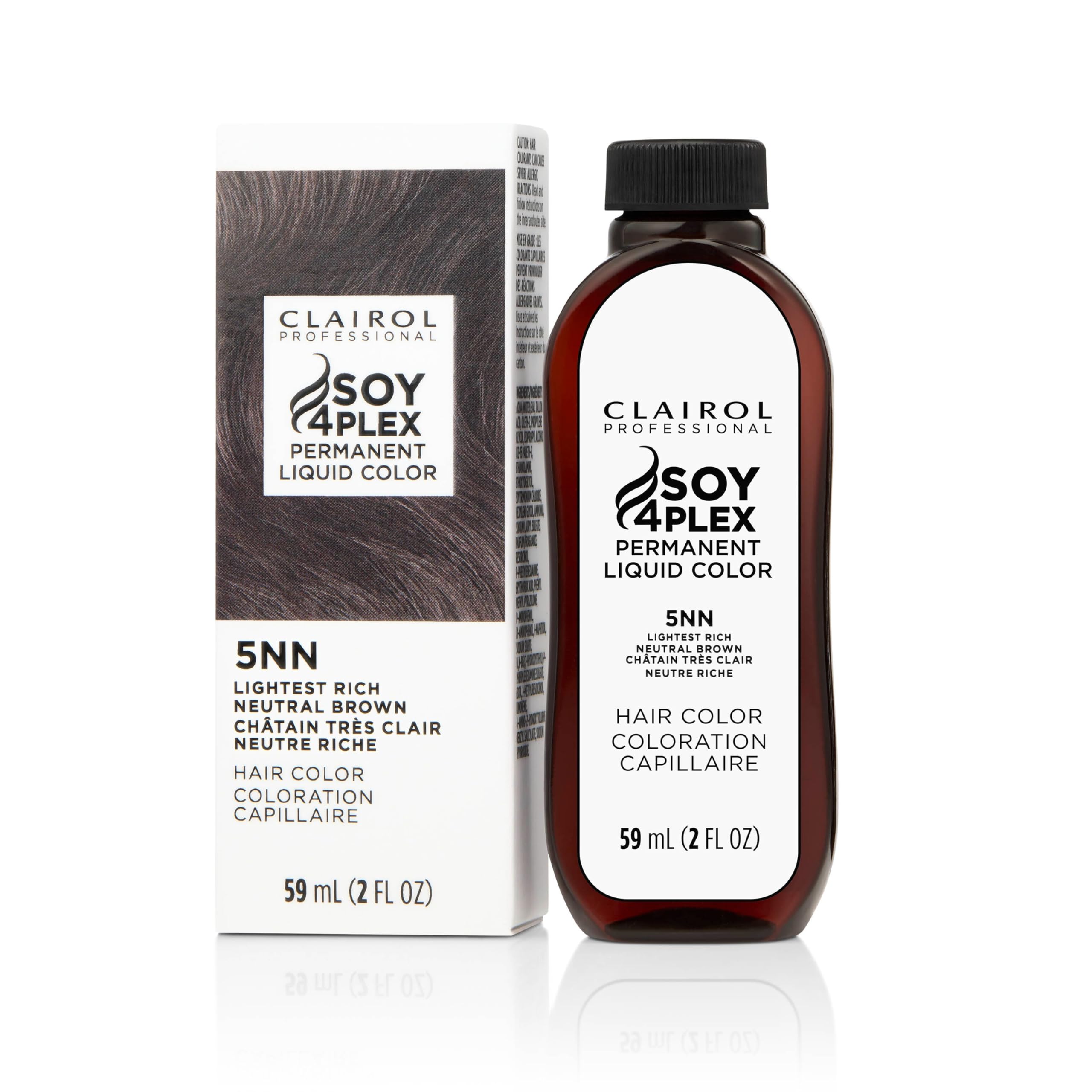 Clairol Professional Permanent Liquicolor 5nn Lightest Neutral Brown .