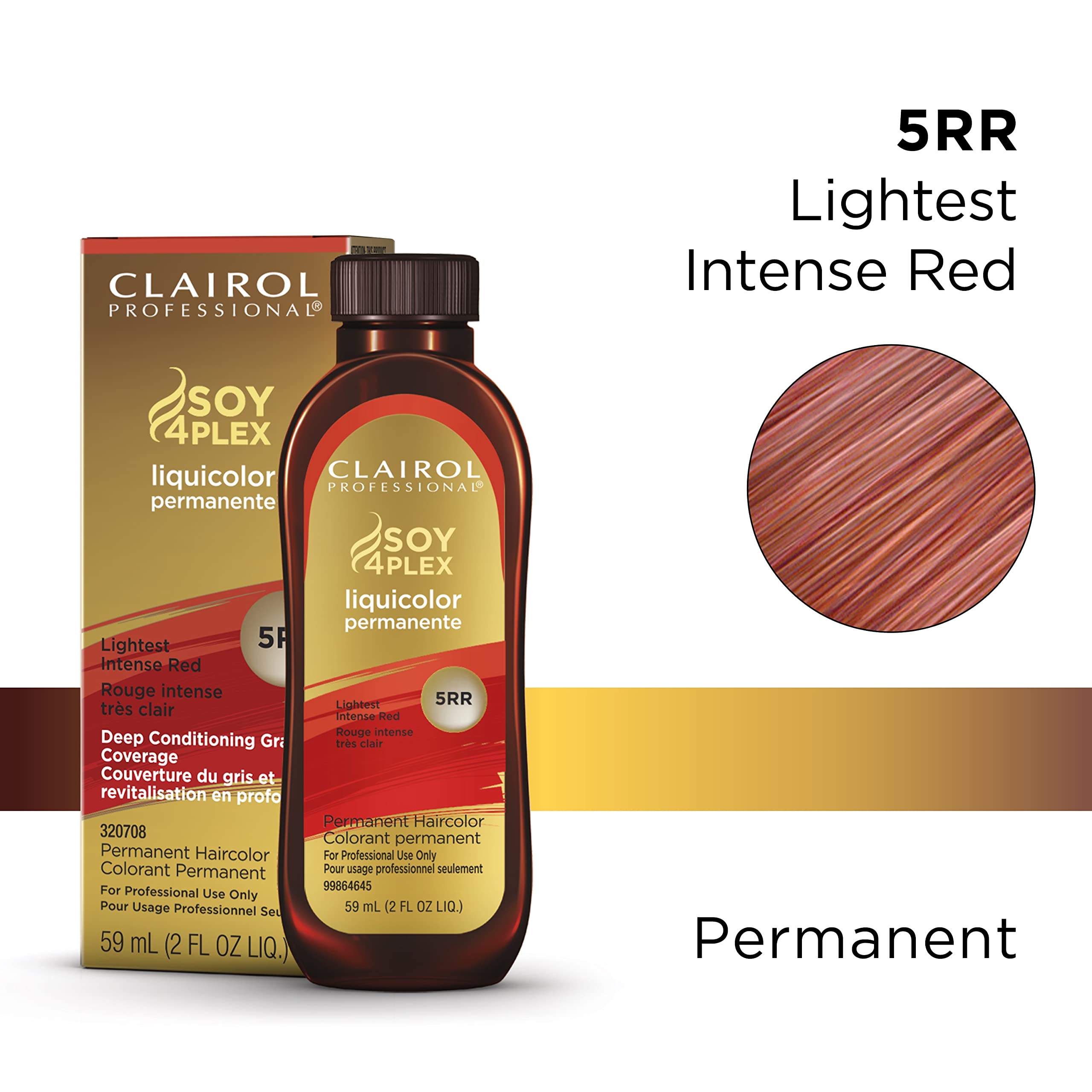 Clairol Professional Permanent Liquicolor 5rr Lightest Intense Red . Packaging - Thumbnail 2