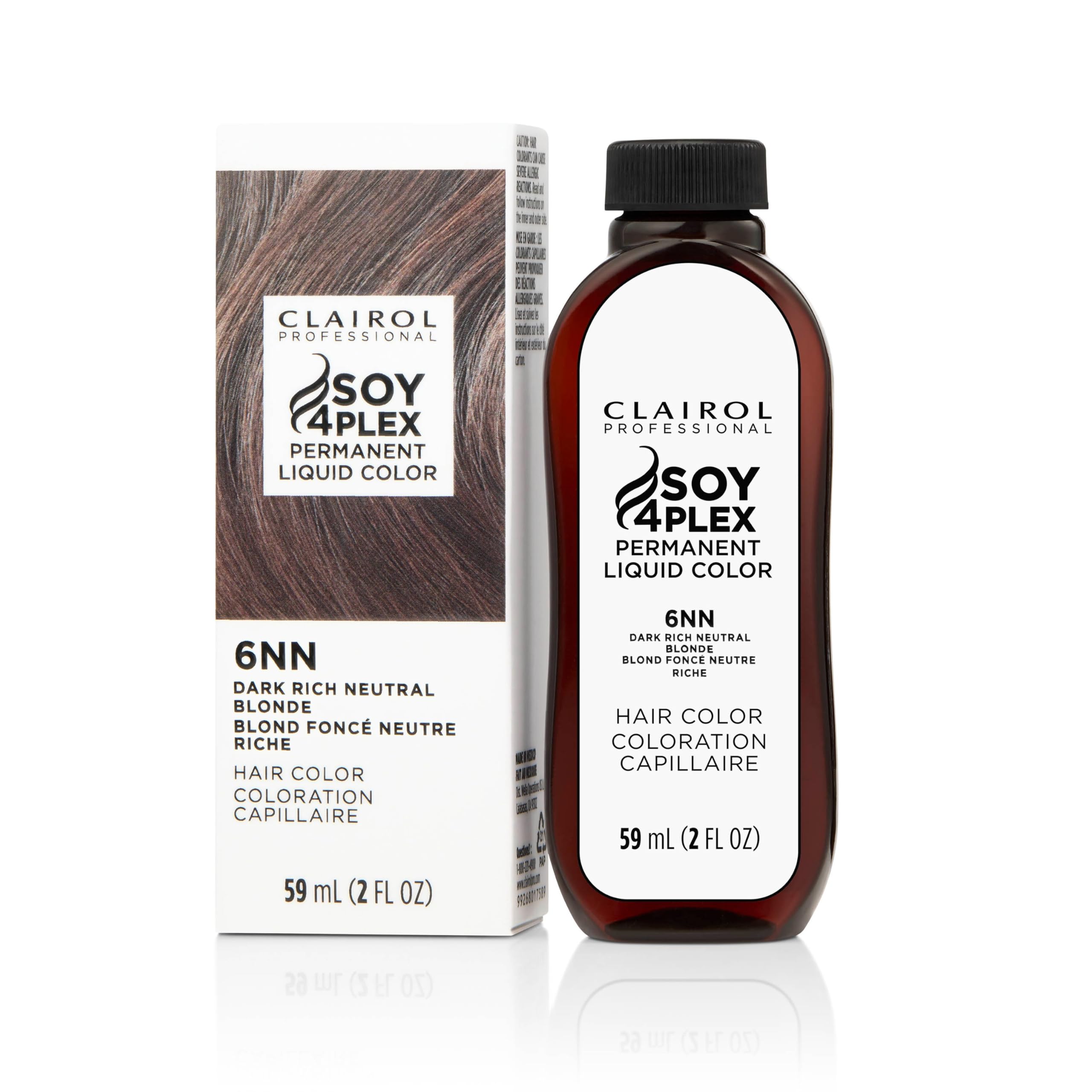 Clairol Professional Permanent Liquicolor 6nn Dark Neutral Blonde . Packaging