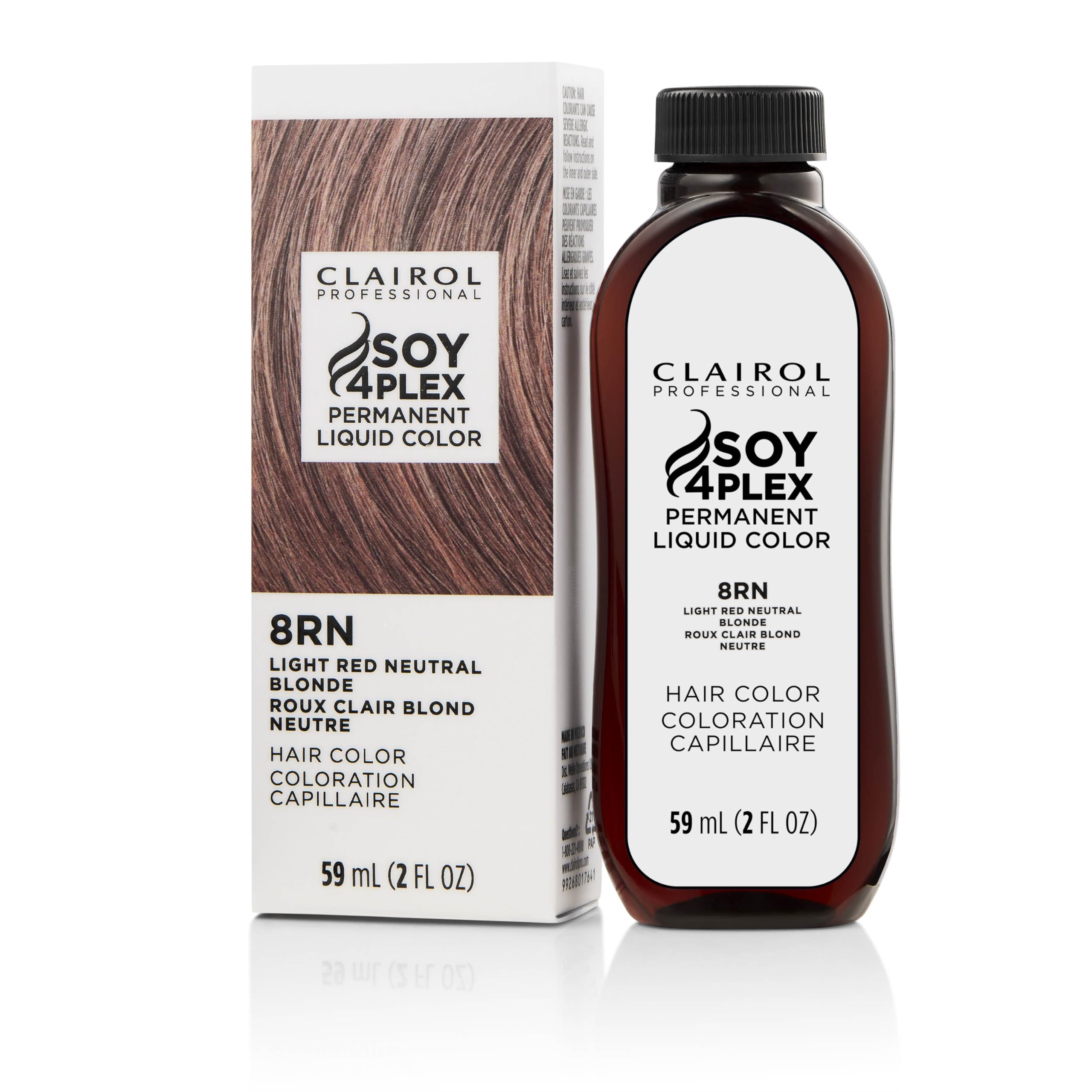 Clairol Professional Permanent Liquicolor 8rn Light Red Neutral Blonde .