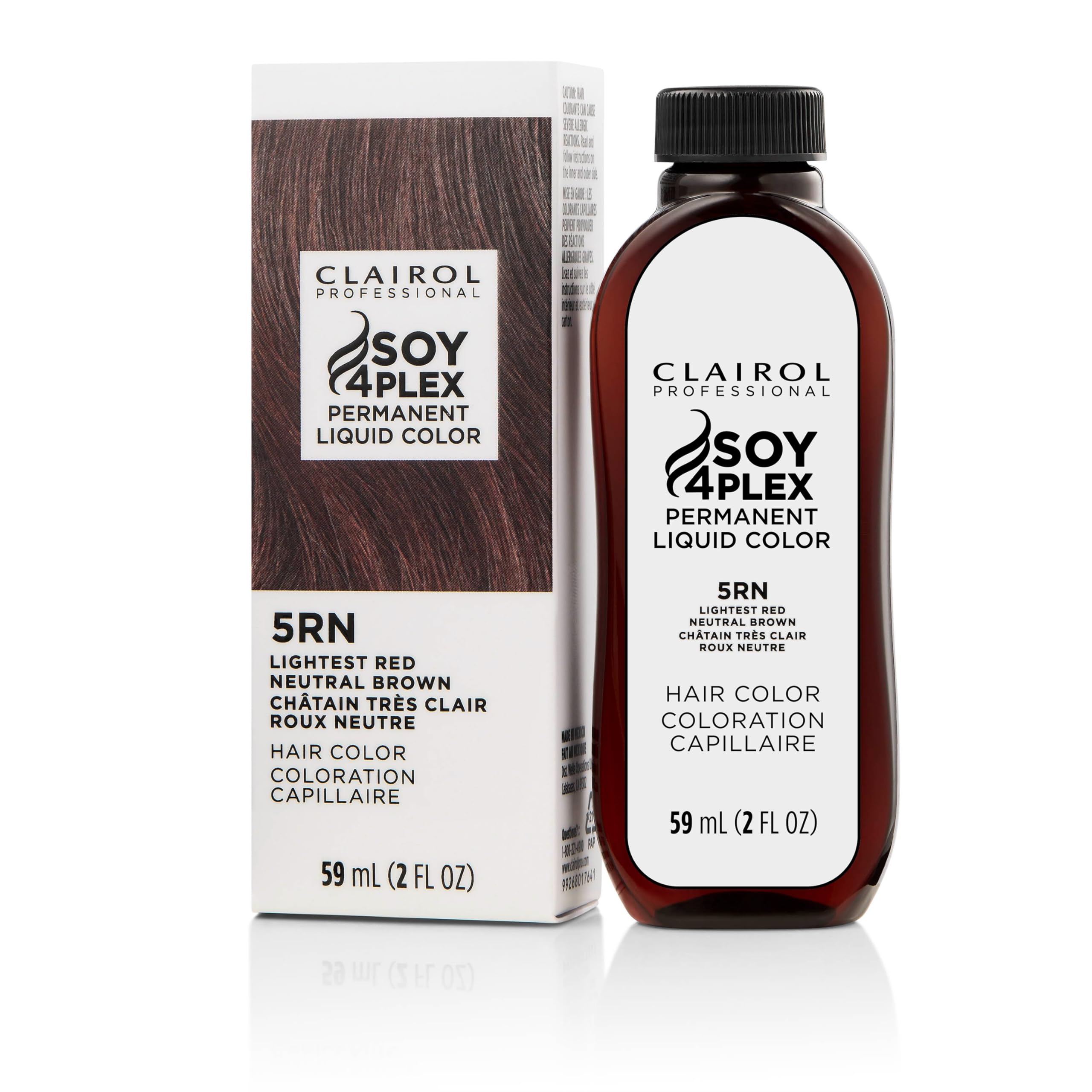 Clairol Professional Permanent Liquicolor 5rn Light Red Neutral Brown .