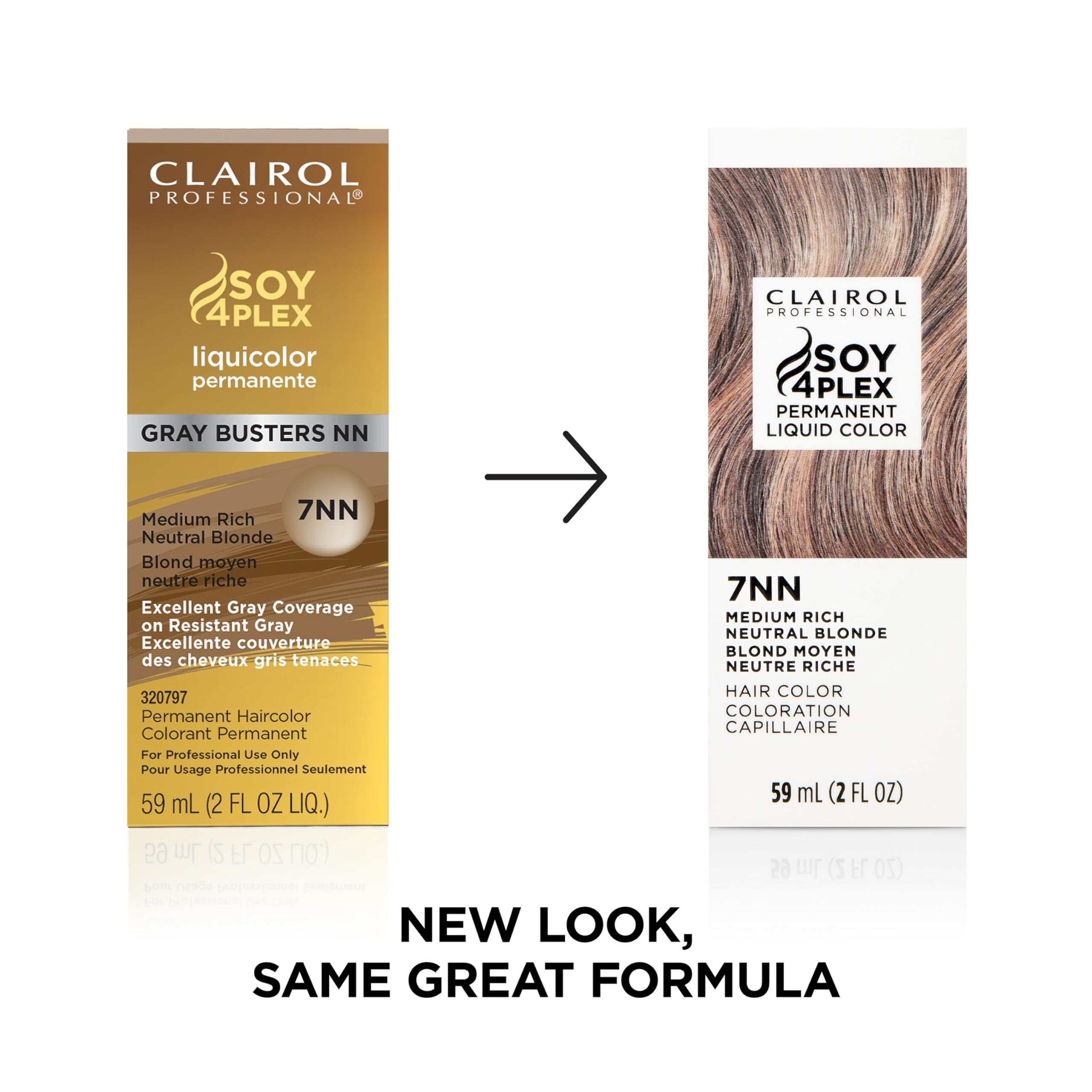 Clairol Professional Permanent Liquicolor 7nn Med Neutral Blonde . Packaging - Thumbnail 3