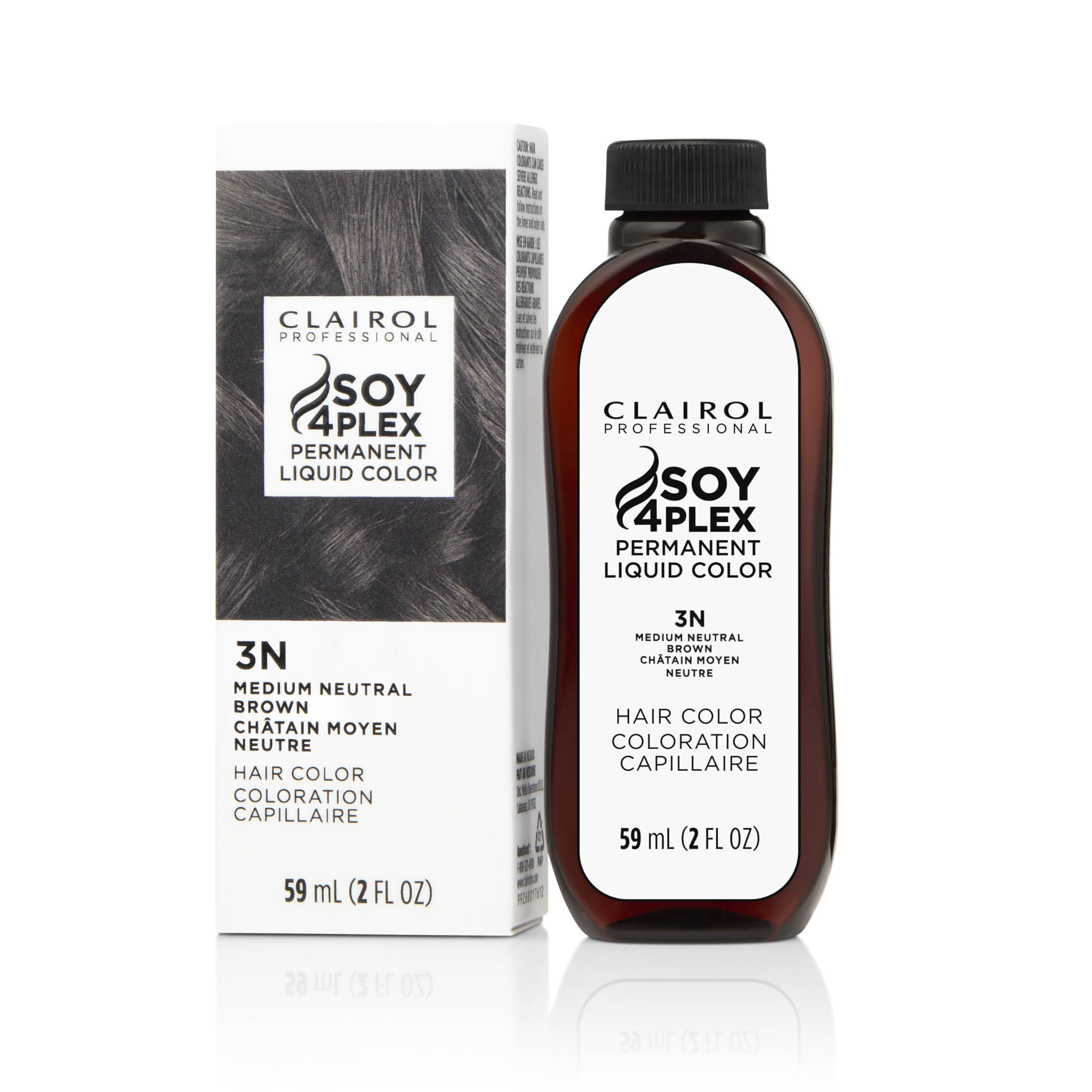 Clairol Professional Permanent Liquicolor 3n Med Neutral Brown . Packaging May