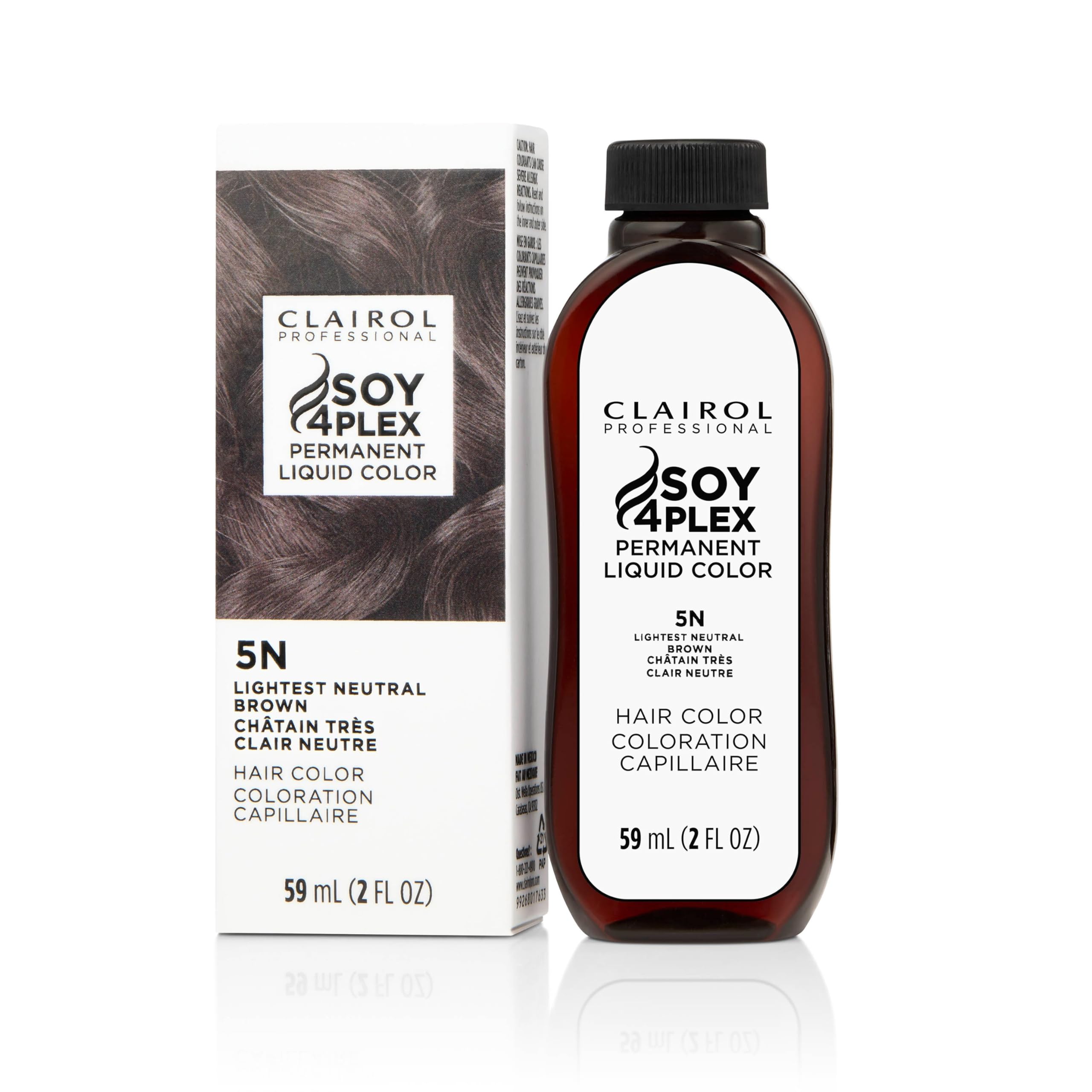 Clairol Professional Permanent Liquicolor 5n Lightest Neutral Brown . Packaging