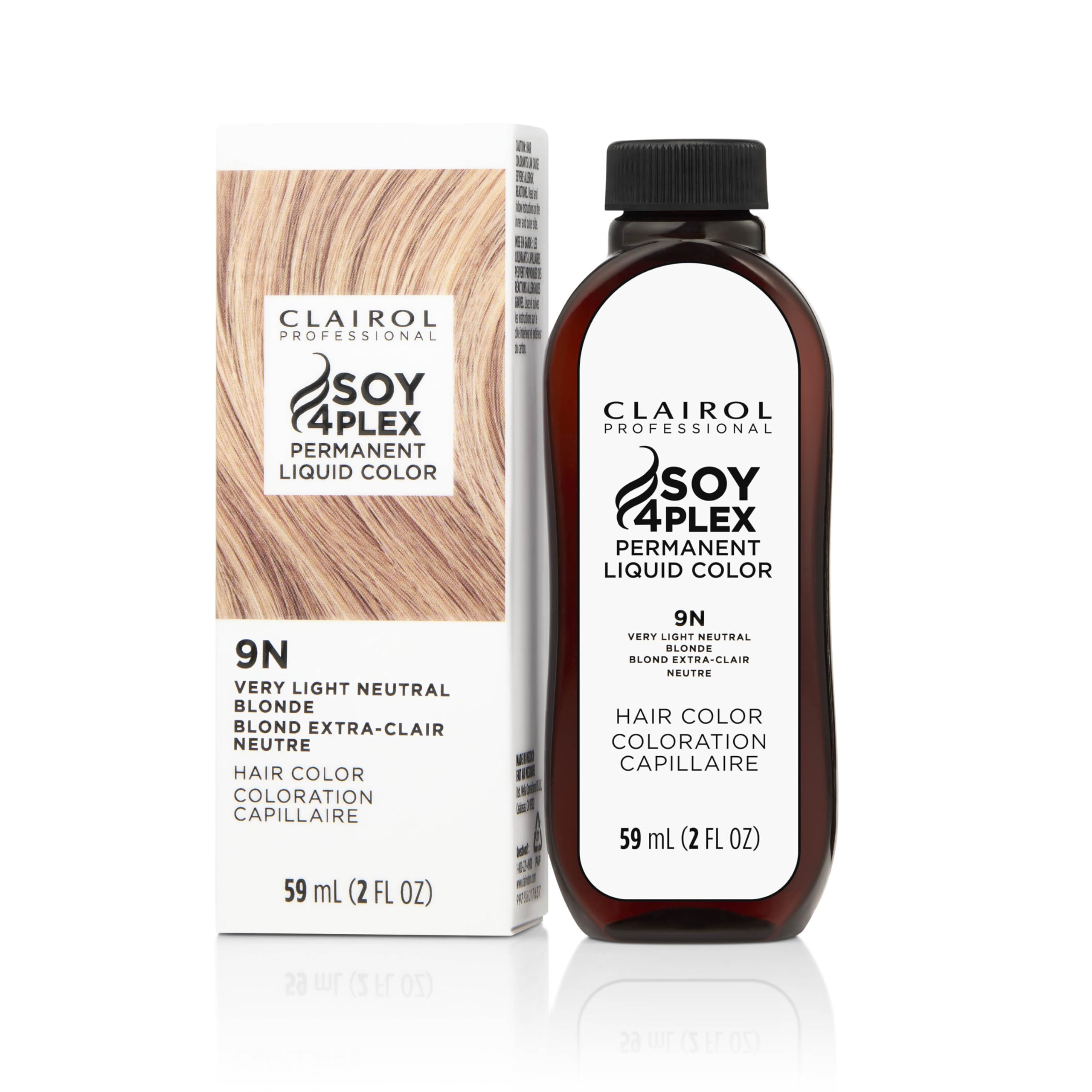 Clairol Professional Permanent Liquicolor 9n Lightest Neutral Blonde .