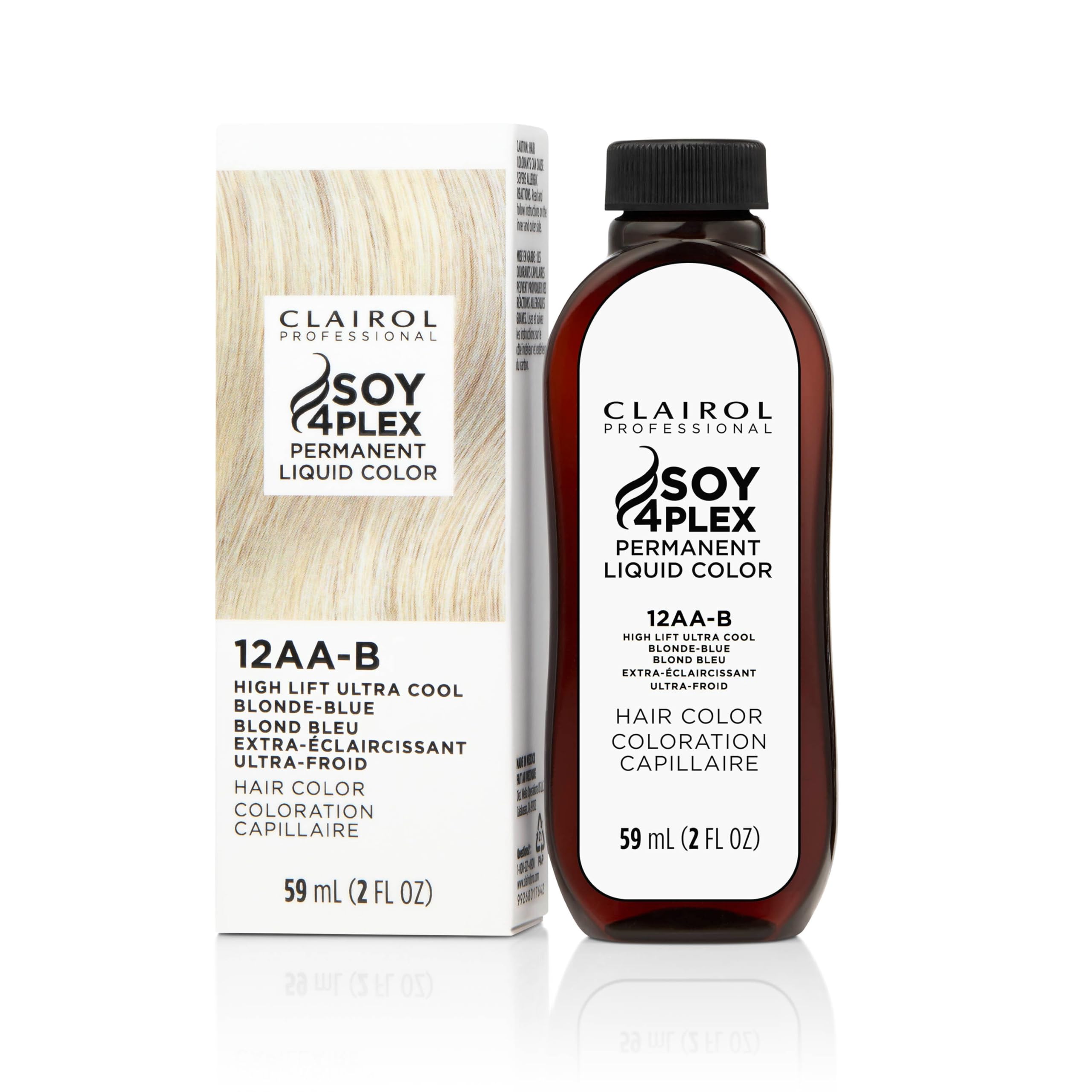 Clairol Professional Permanent Liquicolor 12aa High Lift Coolest Blonde .