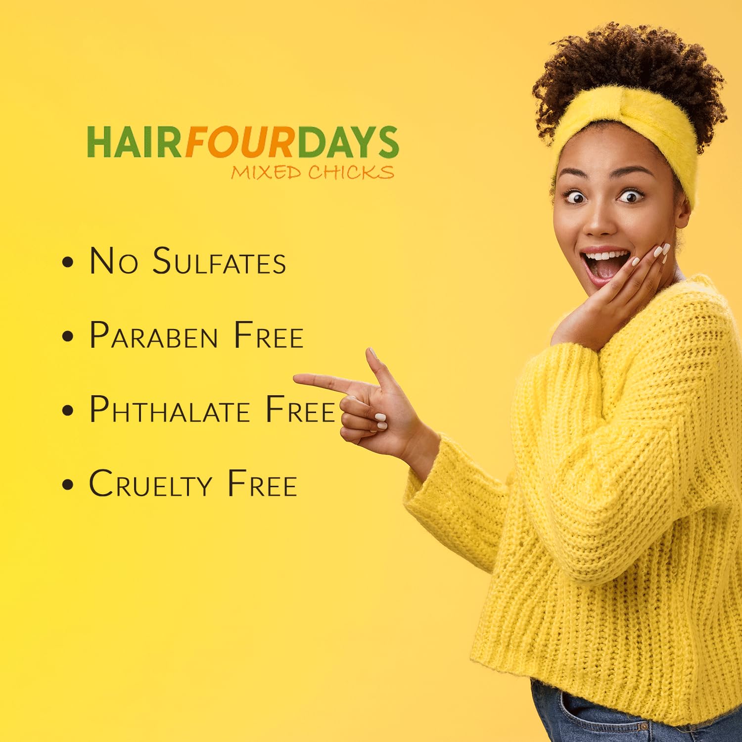 Mixed Chicks Hair Four Days Calming Cream 4 Fl.oz. - Thumbnail 2