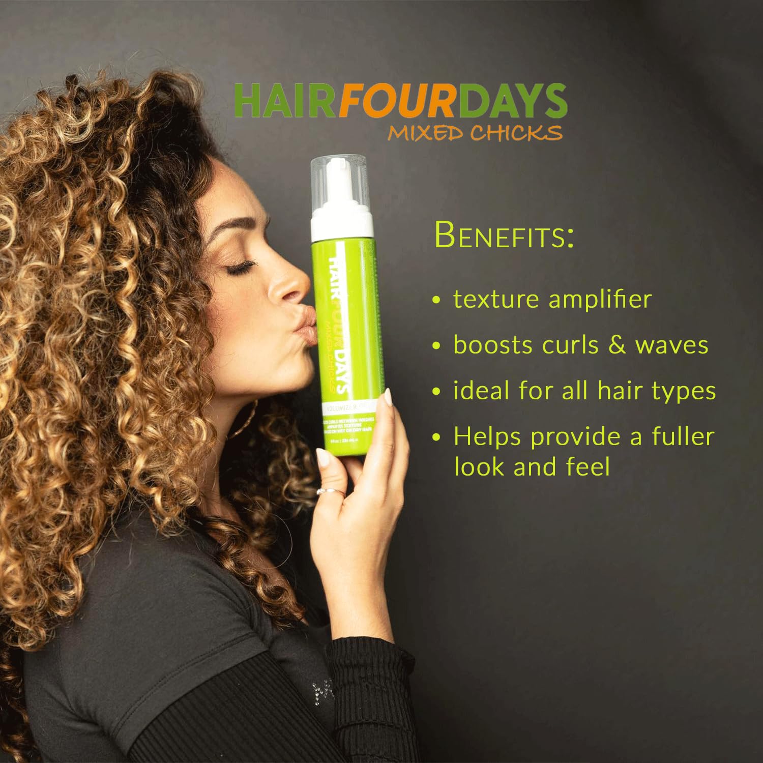 Mixed Chicks Hair Four Days Hair Volumizer 8 Fl.oz.