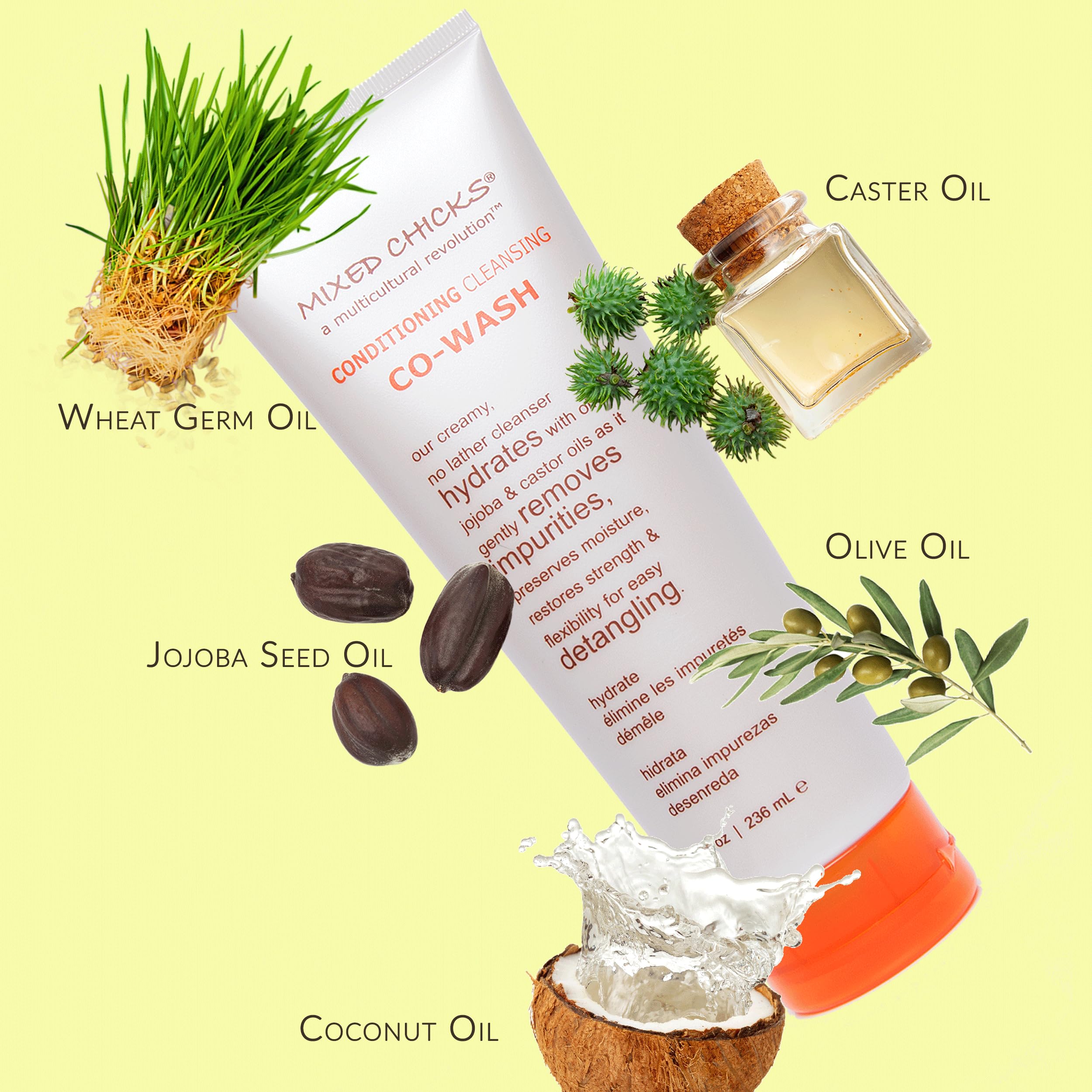 Mixed Chicks Conditioning Cleansing Co Wash 8 Fl. Oz.