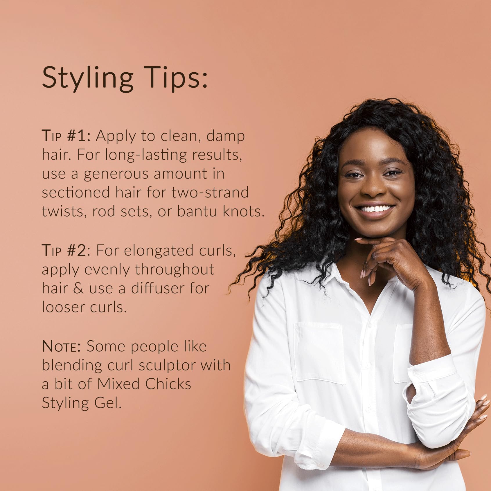 Mixed Chicks Curl Sculptor Hair Definer 8 Fl.oz - Thumbnail 3