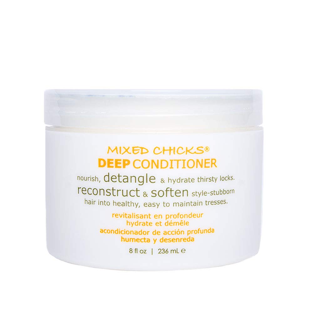 Mixed Chicks Detangling Deep Conditioner Softens Moisturizes Detangles Straight
