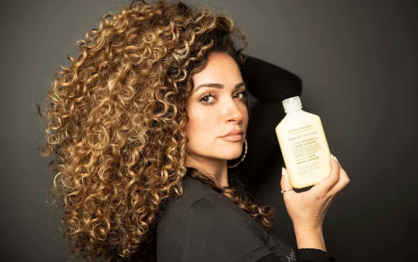 Mixed Chicks Curl Defining Frizz Eliminating Leave In Conditioner 10 Fl.oz - Thumbnail 2