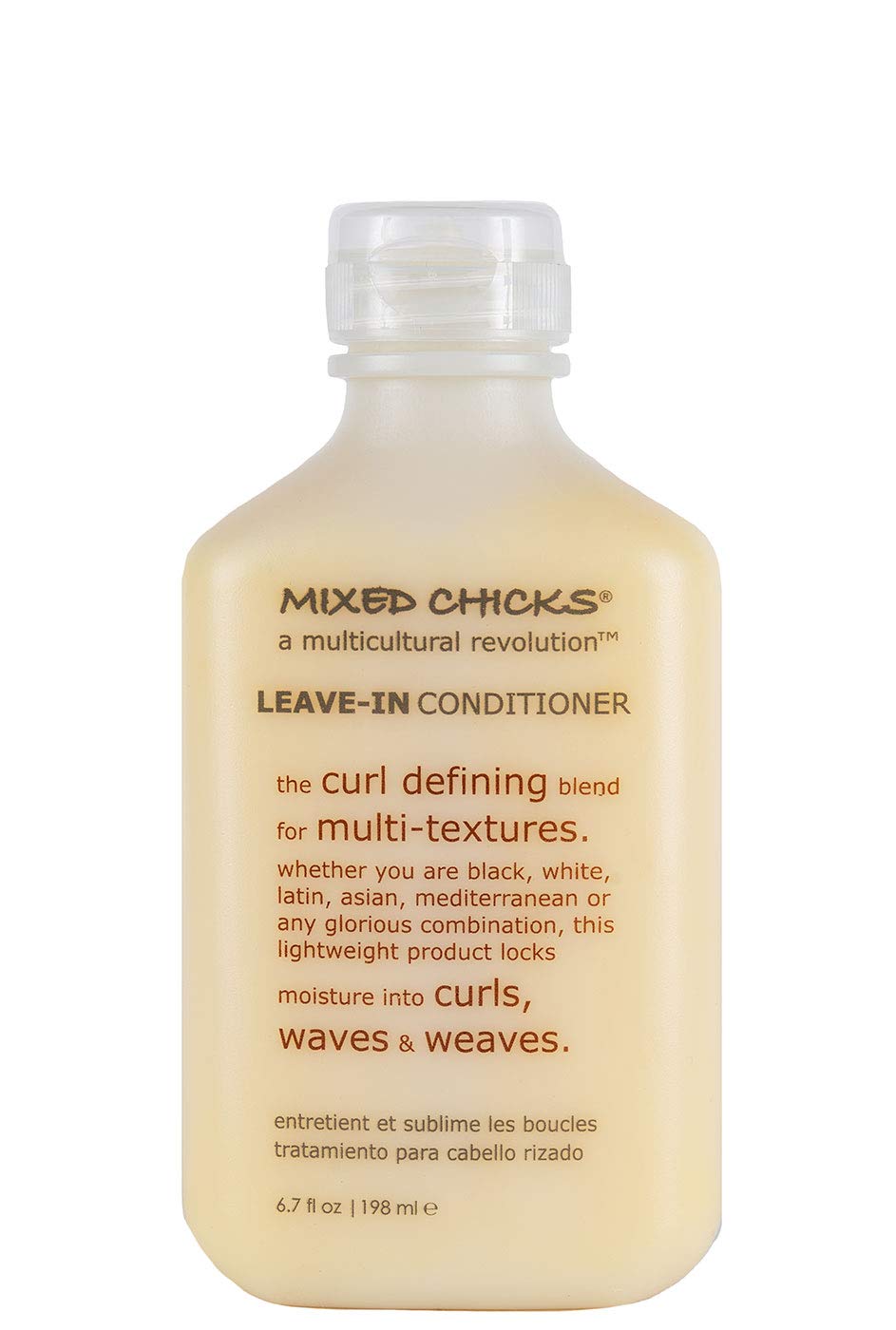 Mixed Chicks Curl Defining Frizz Eliminating Leave In Conditioner 6.7 Fl.oz. - Thumbnail 3