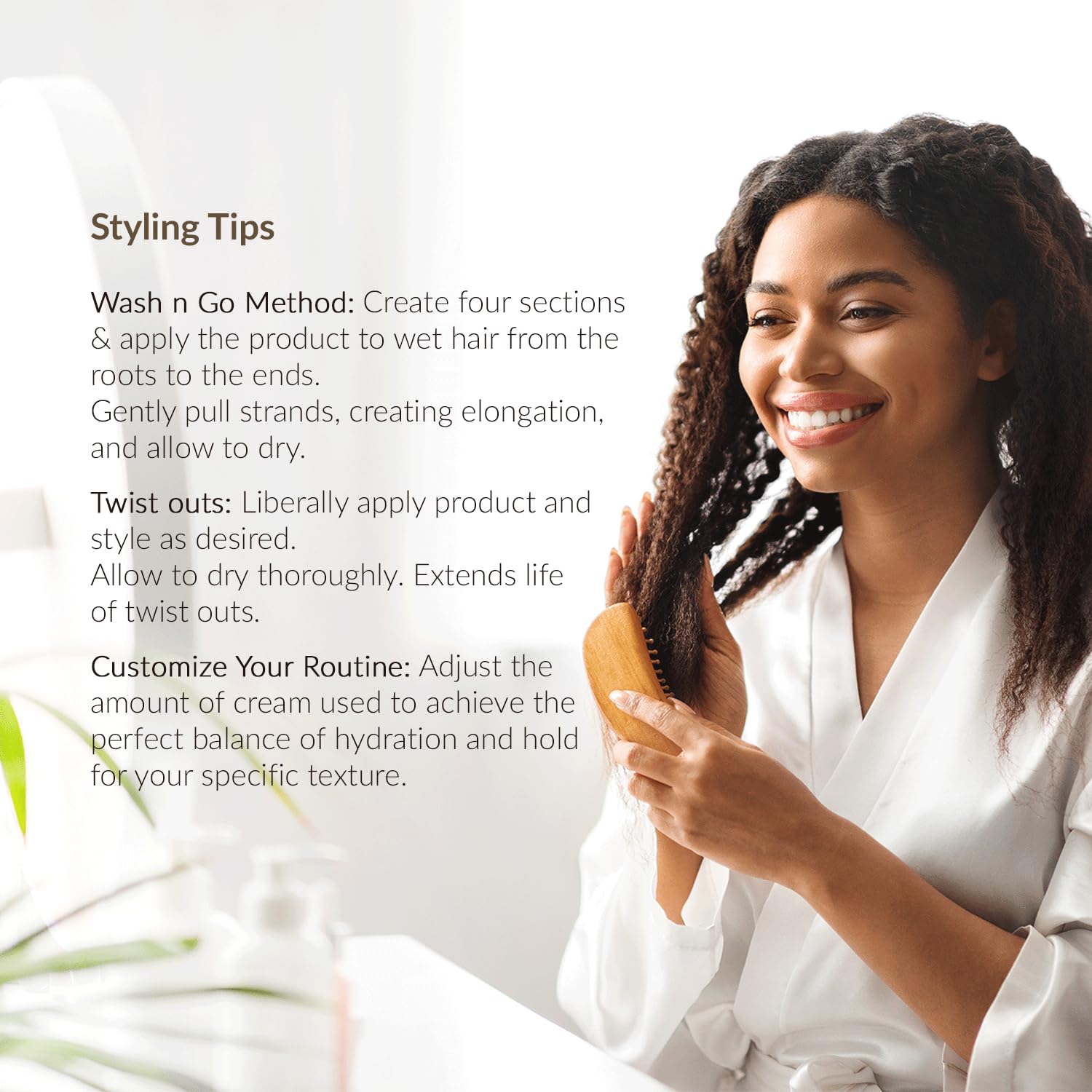 Mixed Chicks Coil Kink Curl Styling Cream Trial Size 2 Fl.oz. - Thumbnail 3