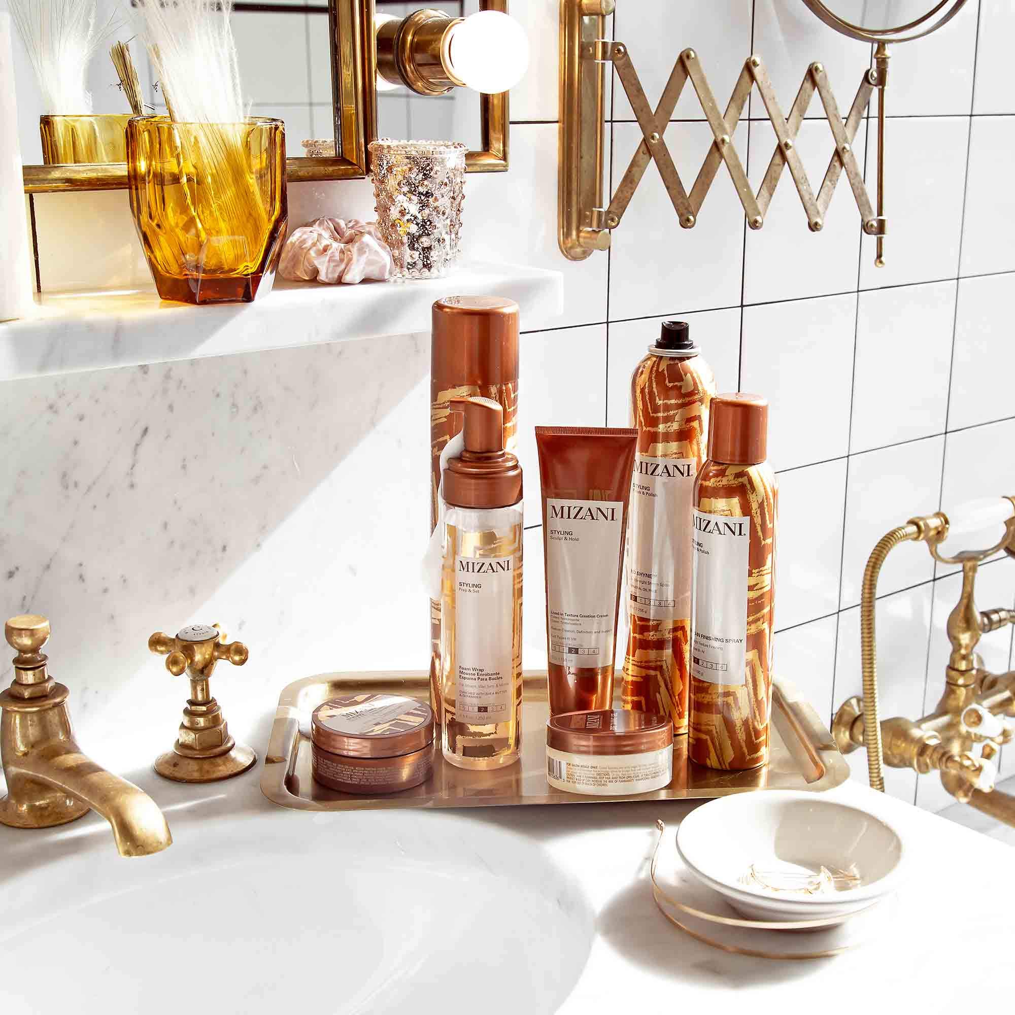 Mizani Hd Shyne Lightweight Hairspray Weightless Oil Free Formula Shine - Thumbnail 3