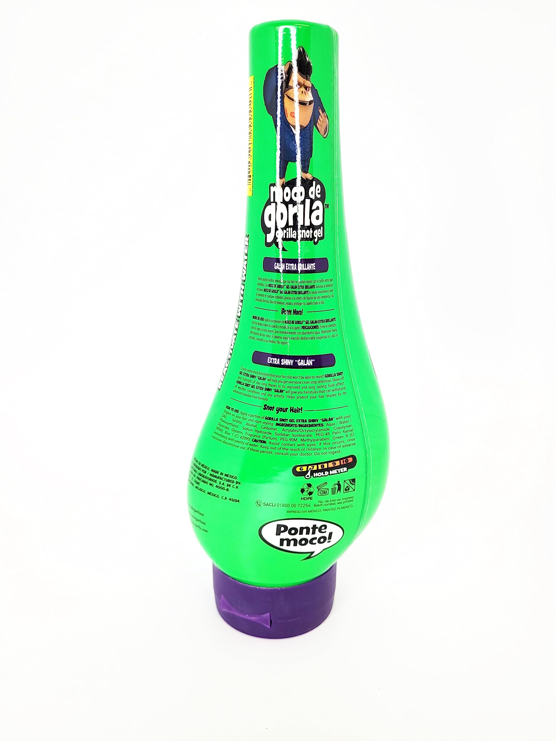 Moco de Gorila Hair Gel High Durability Fresh Scent Gel Form Size 11.99 Green - Thumbnail 2