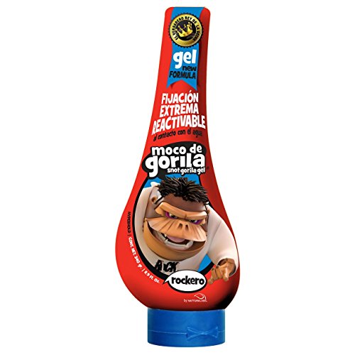 Moco Gorilla Hair Styling Gel Rockero Unisex for Hold Squeeze Bottle Unisex - Thumbnail 2