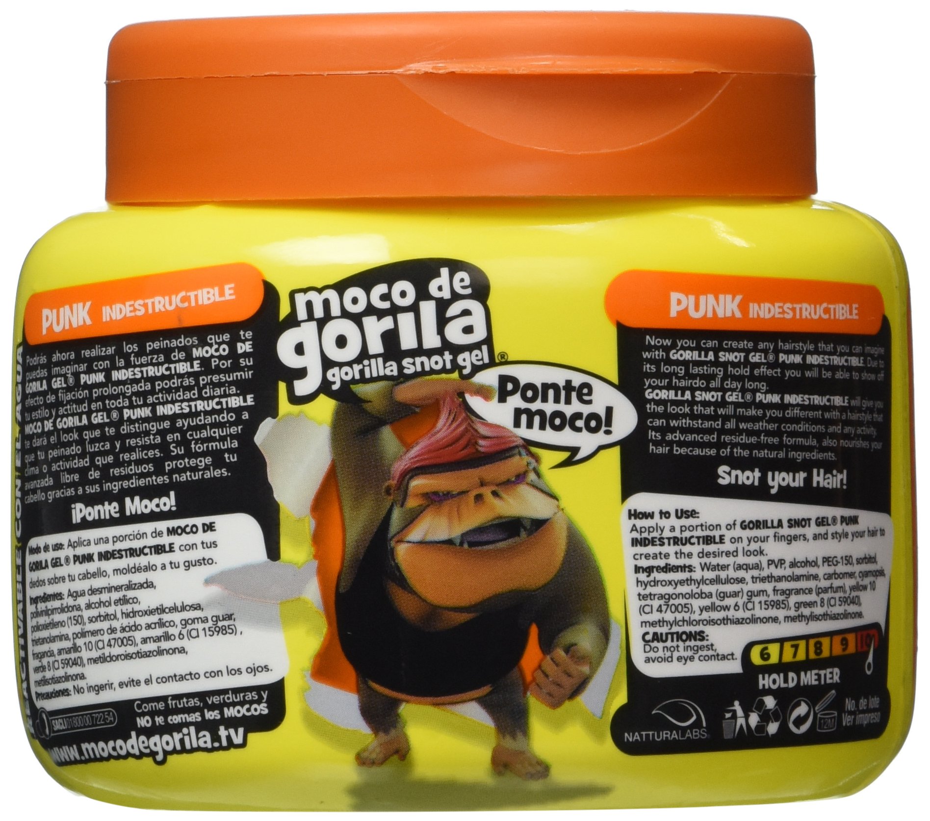 Moco de Gorilla Punk Style Hair Gel 9.52 oz
