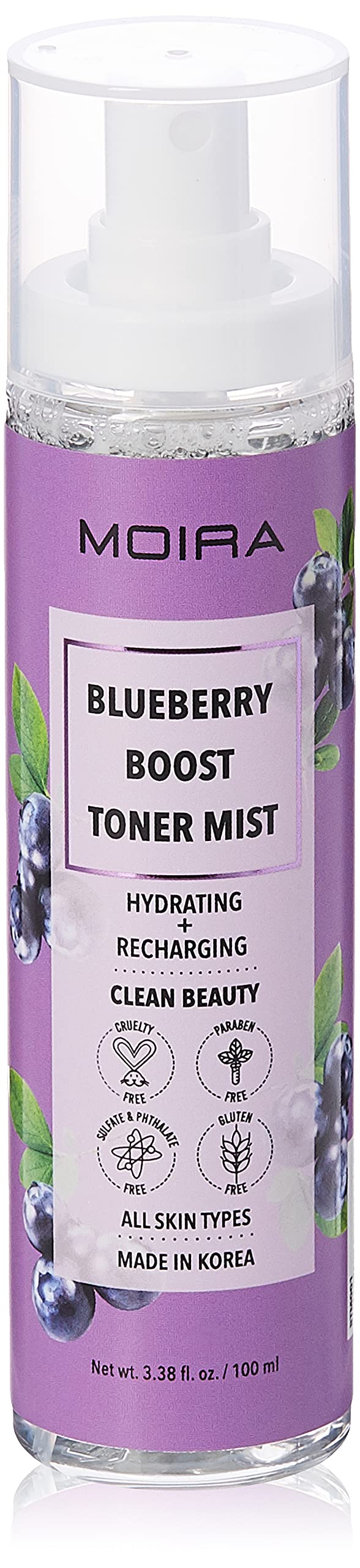 (3-pack) Moira Beauty Aloe Vera Boost Toner Mist