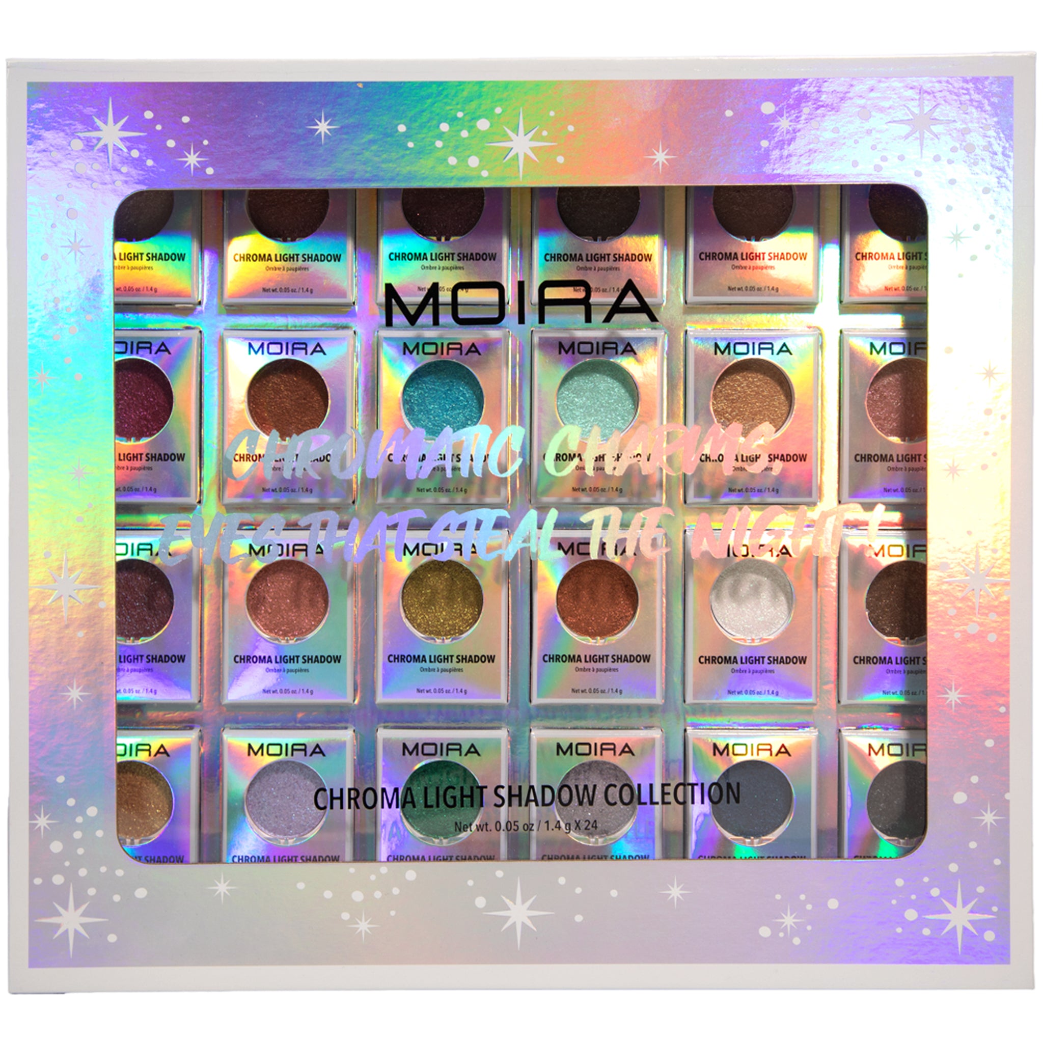 (24-pack) Moira Beauty Chroma Lights Shadow Collection - Thumbnail 1