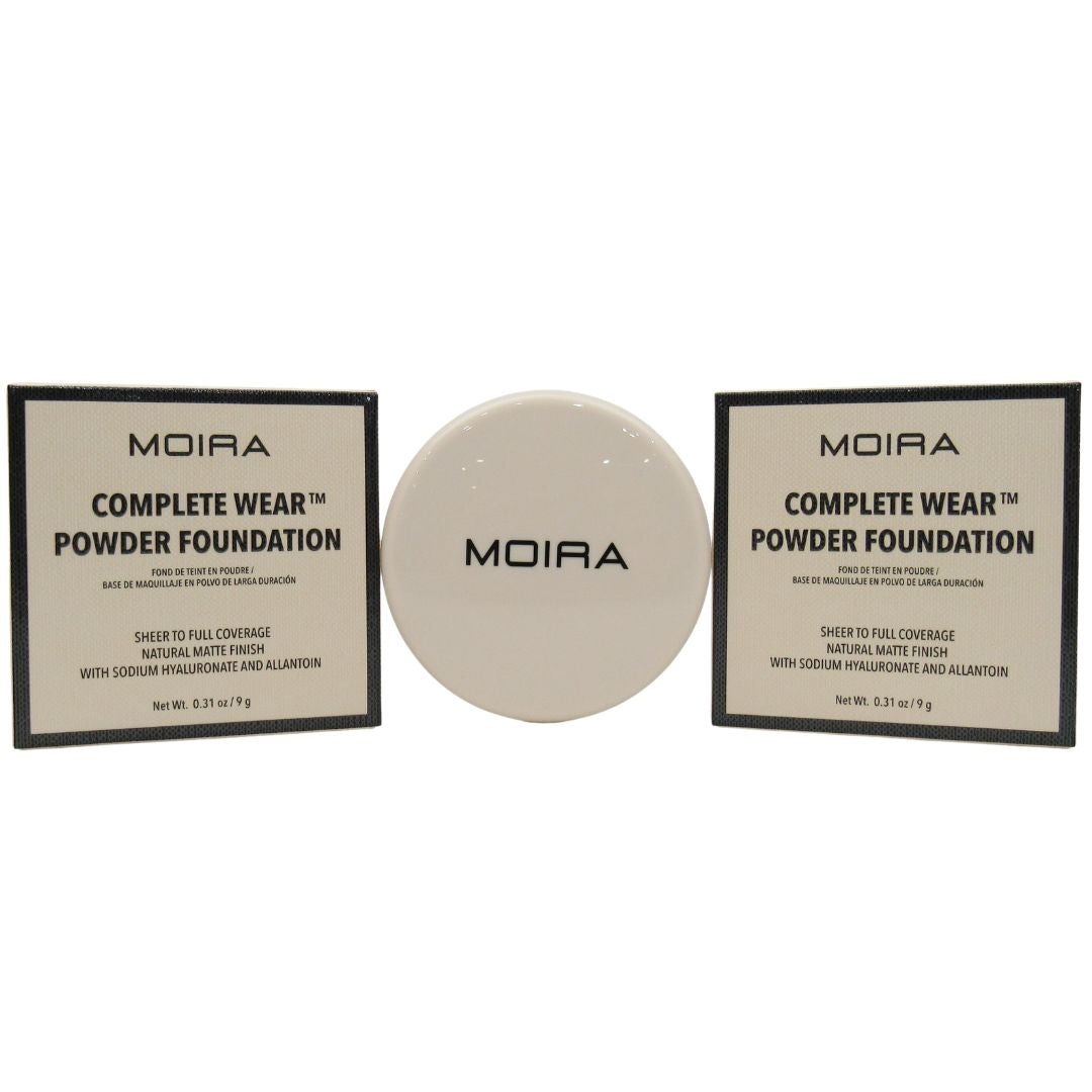 (3-pack) Moira Beauty Complete Wear Powder Foundation #325 - Thumbnail 2