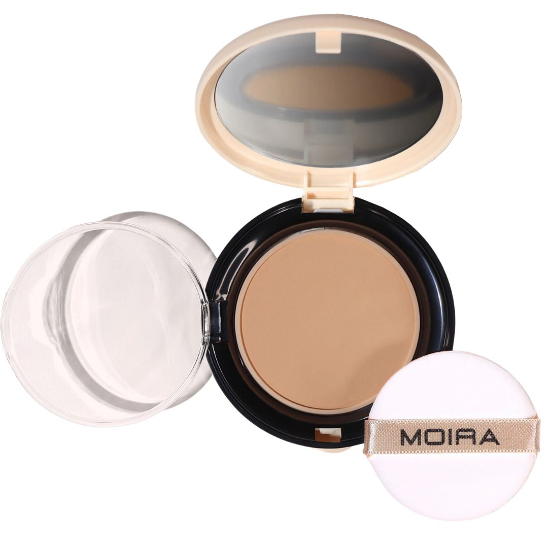 (3-pack) Moira Beauty Complete Wear Powder Foundation #400