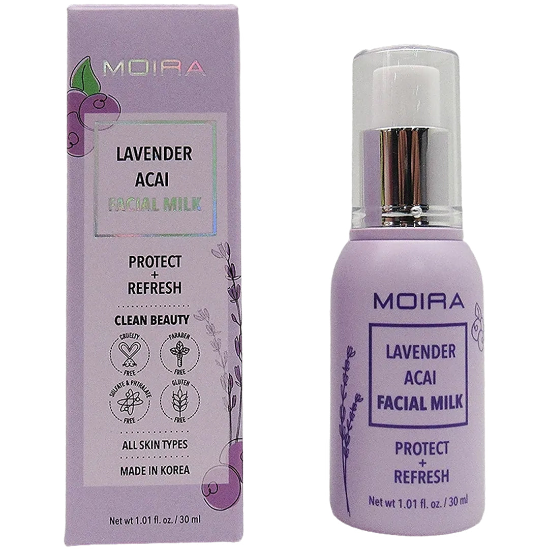 (3-pack) Moira Beauty Facial Milk Lavender Acai - Thumbnail 2