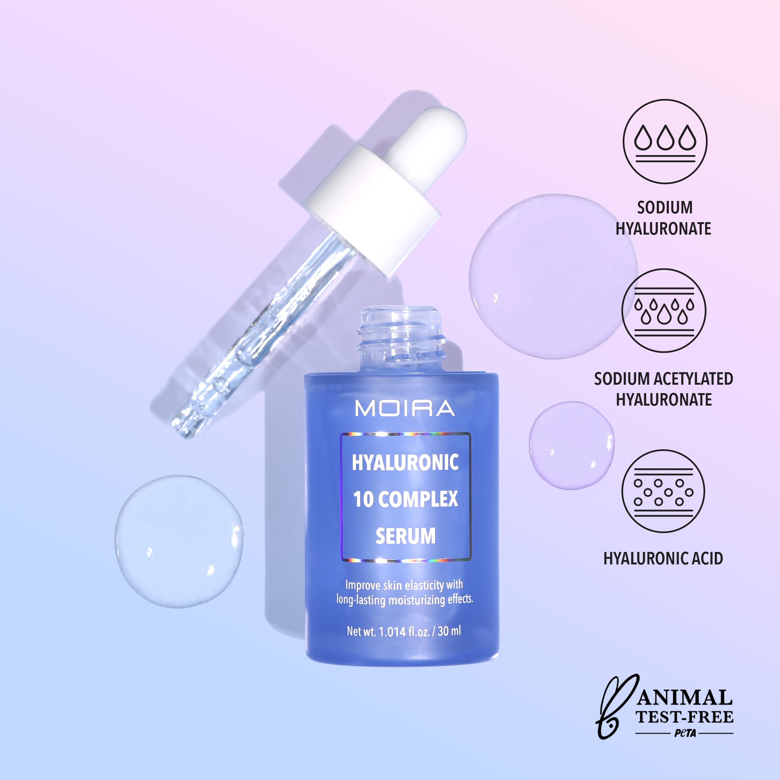 (3-pack) Moira Beauty Hyaluronic 10 Complex Serum - Thumbnail 3