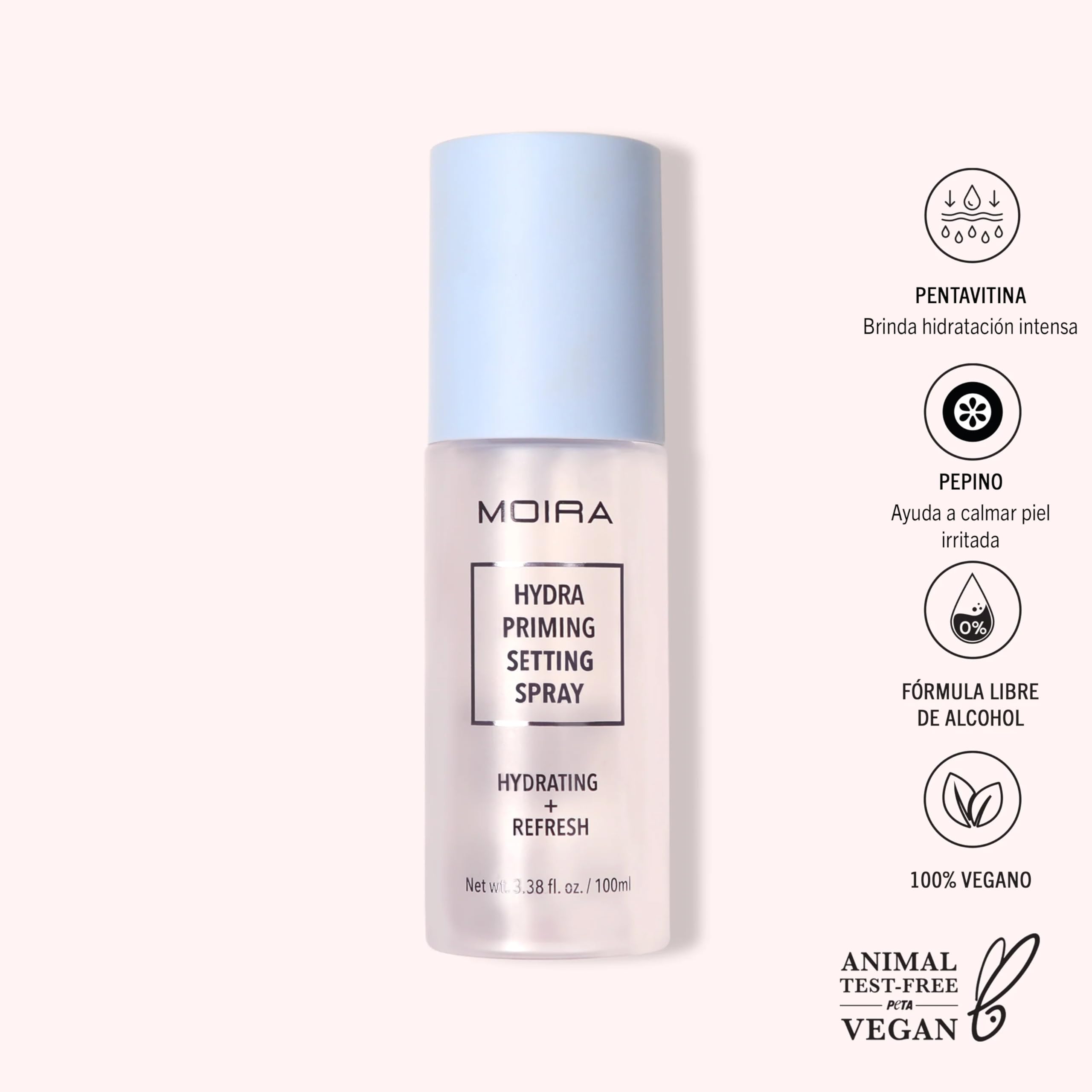 (3-pack) Moira Beauty Hydra Priming Setting Spray (Set) - Thumbnail 2