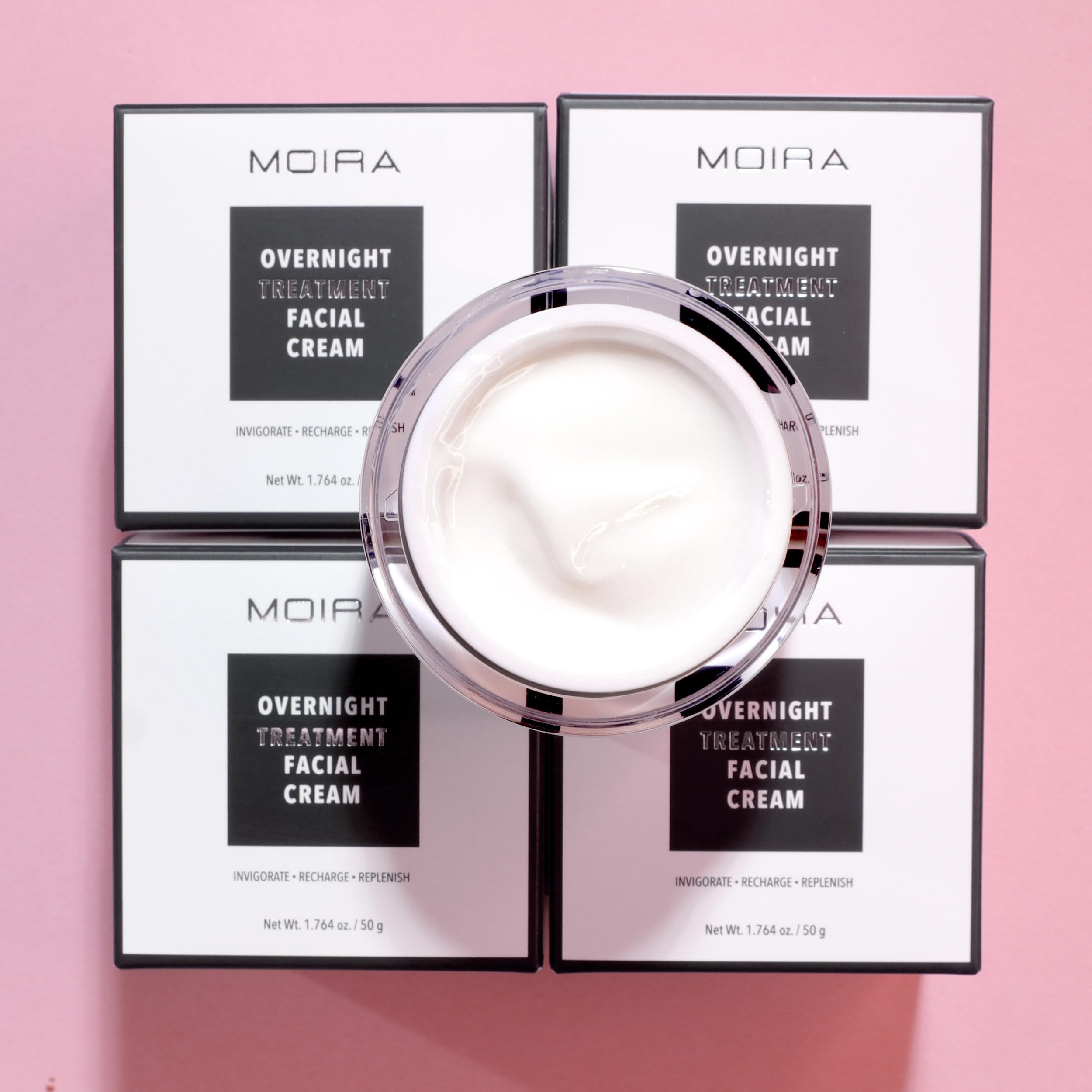 (3-pack) Moira Beauty Overnight Treatment Facil Cream - Thumbnail 3