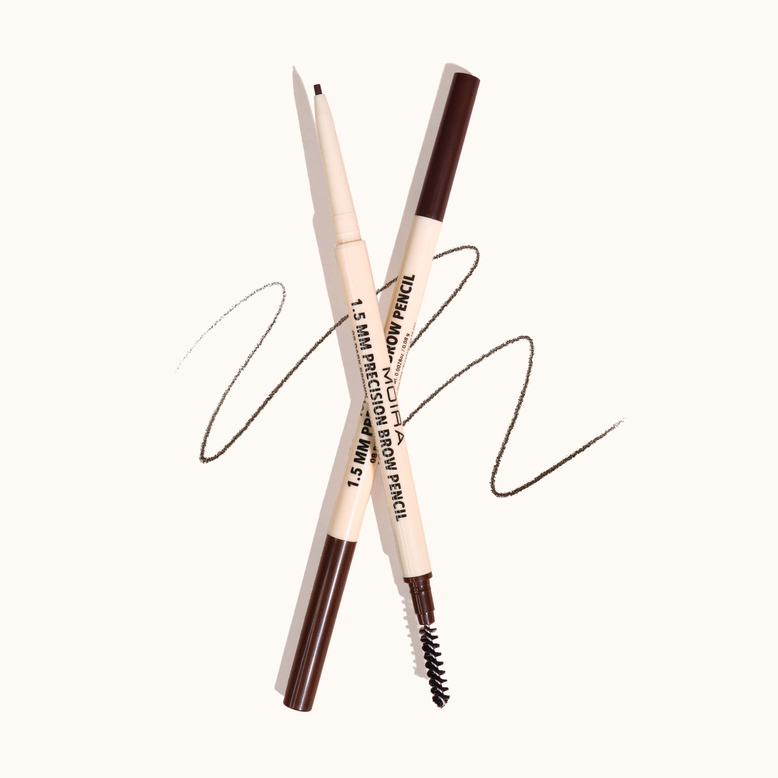 (3-pack) Moira Beauty Precision Brow Pencil Dark Brown