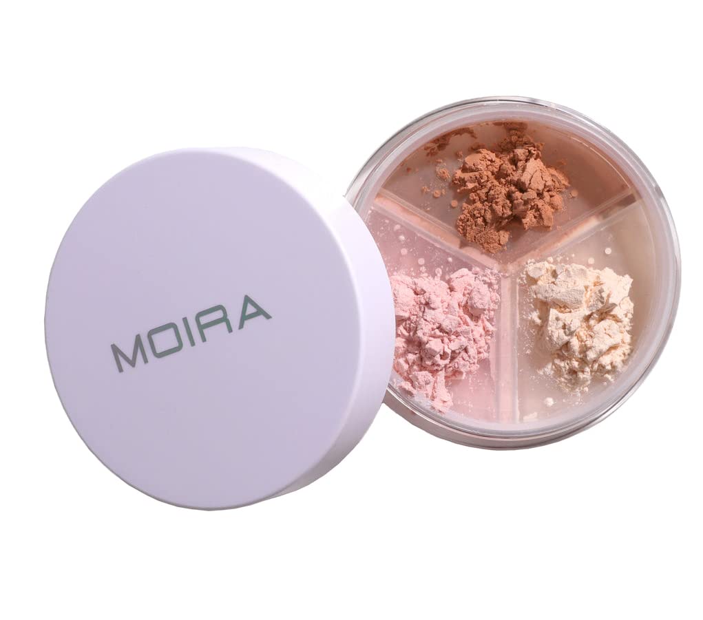 (3-pack) Moira Beauty Set & Correct Loose Setting Powder - Medium - Thumbnail 3