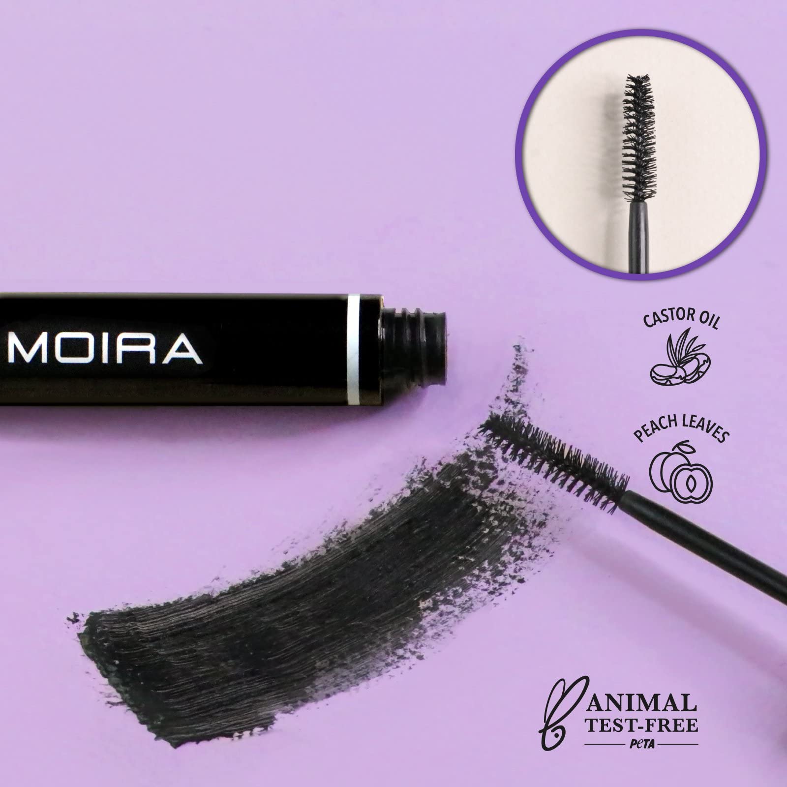 (6-pack) Moira Beauty Volume & Long Lash Mascara - Thumbnail 3