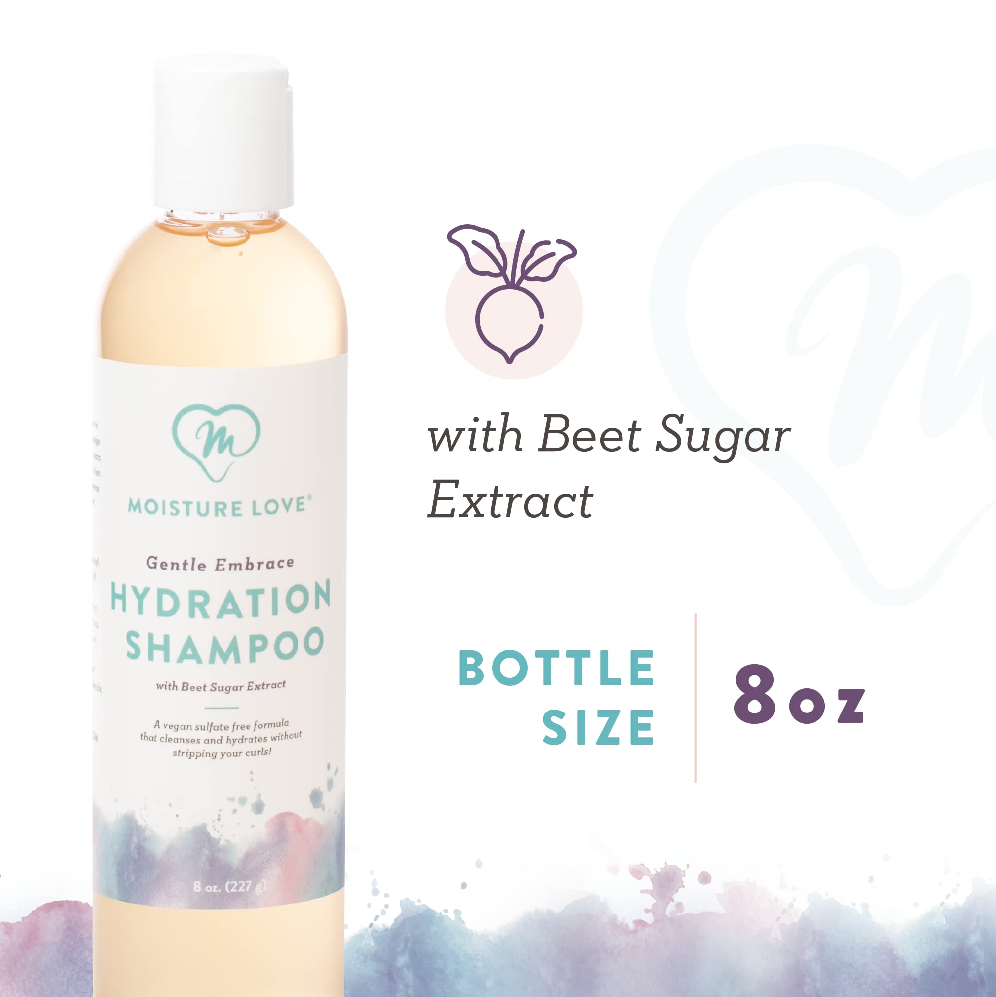 Moisture Love Hydr Shampoo 8 oz - Thumbnail 3
