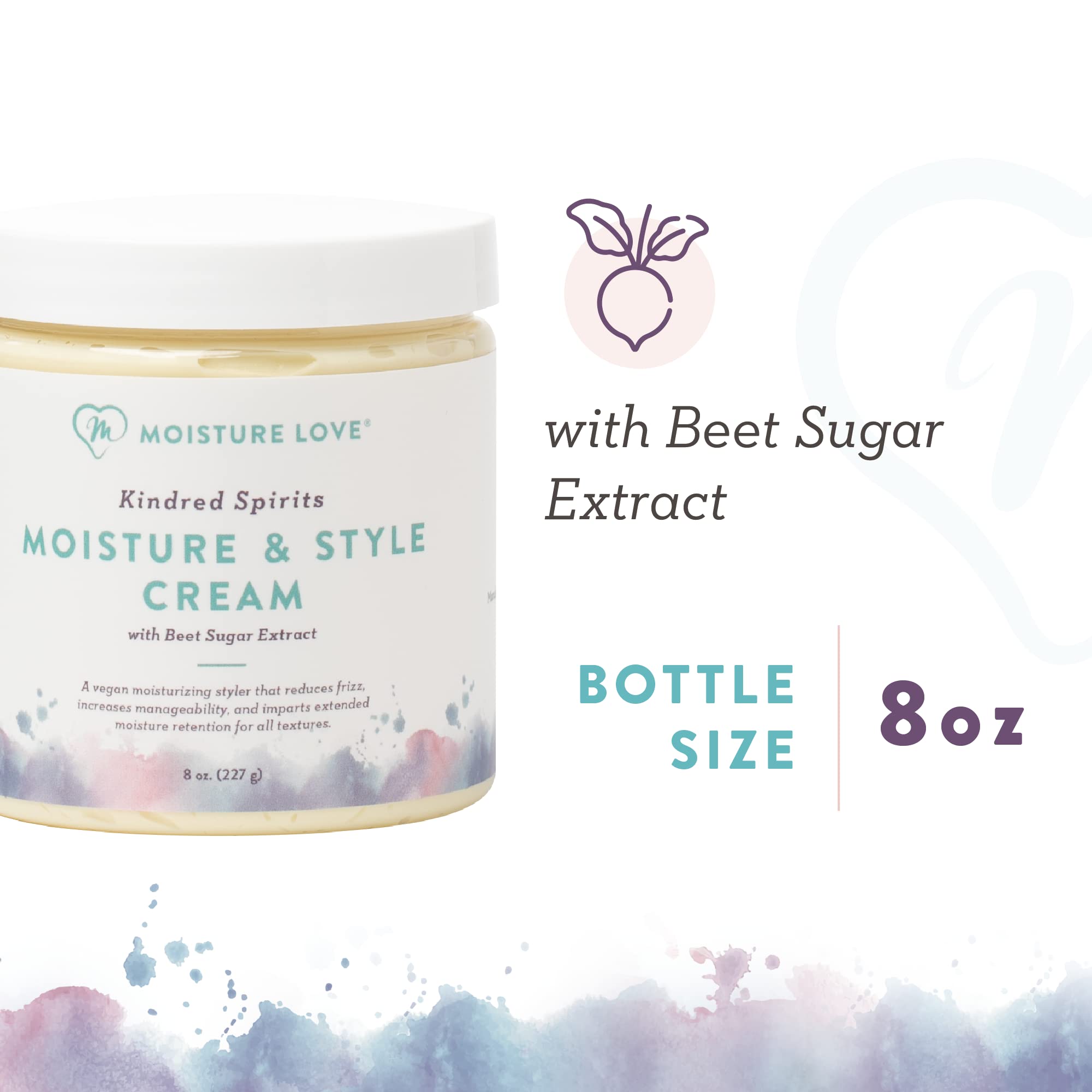Moisture Love Kindred Spirits Moisture Style Cream Vegan With Shea Butter. - Thumbnail 3
