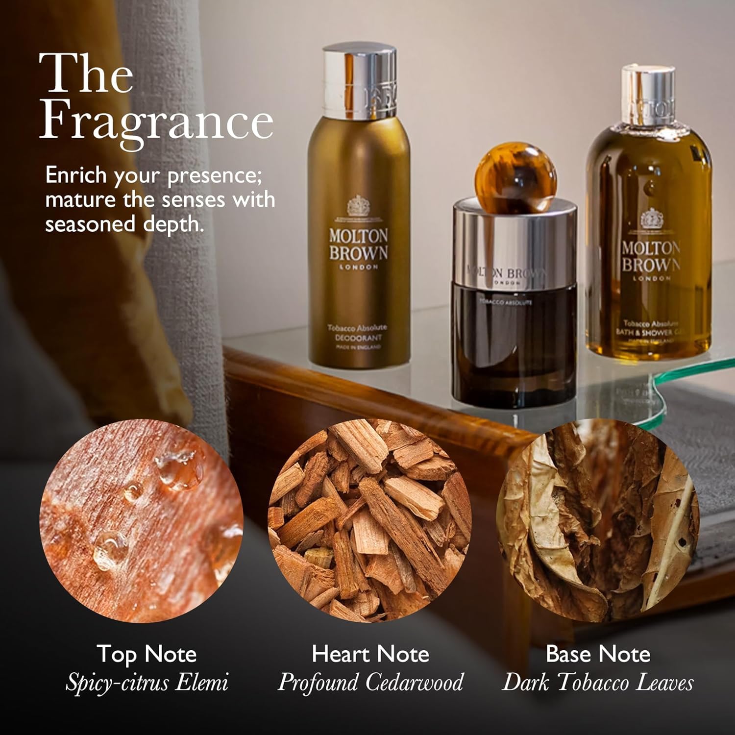 [Body Wash] Molton Brown Tobacco Ansolute 10.1 Body Wash - Thumbnail 3