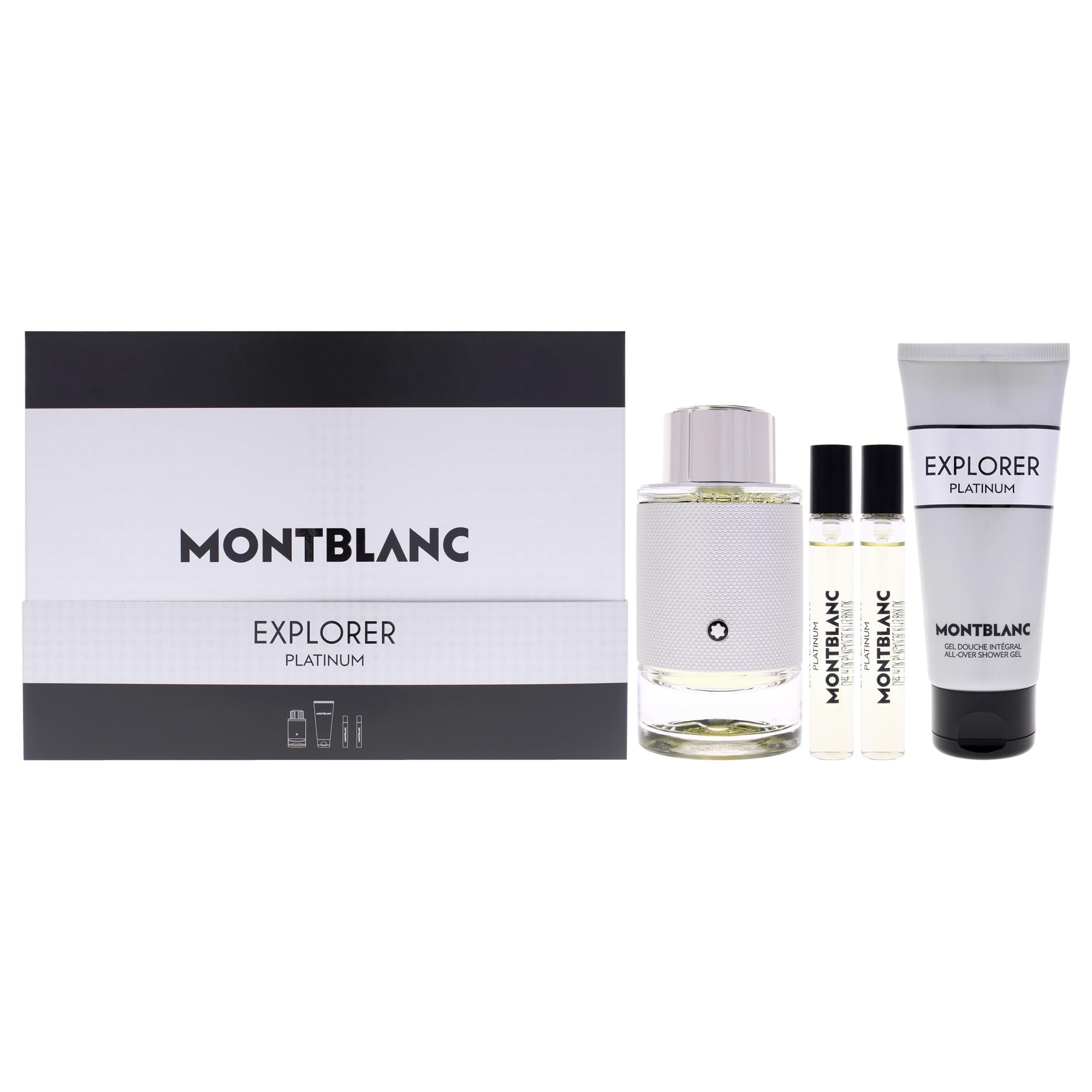 Mont Blanc Explorer Platinum 4pc Set