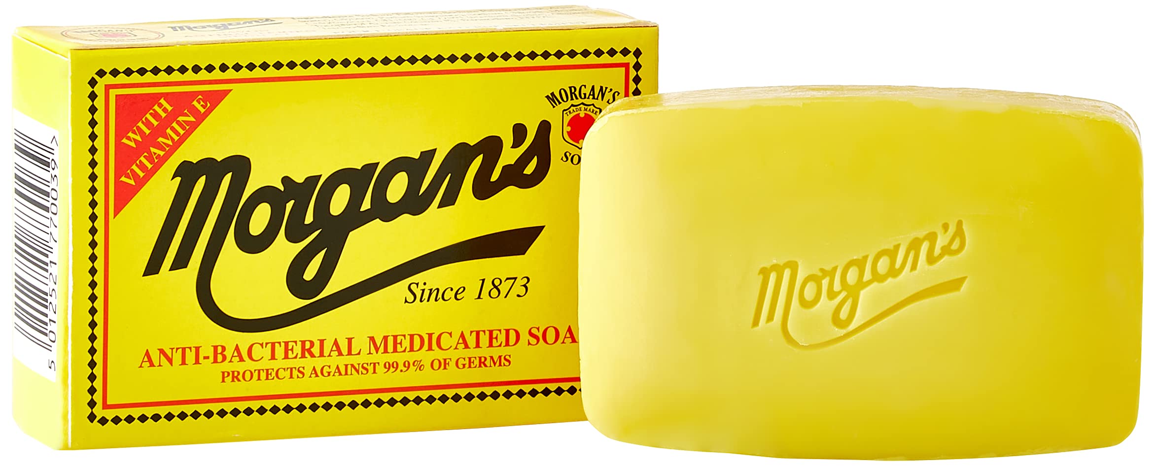 Morgan's Antibacterial Medicated Soap 2.8 oz - Thumbnail 2