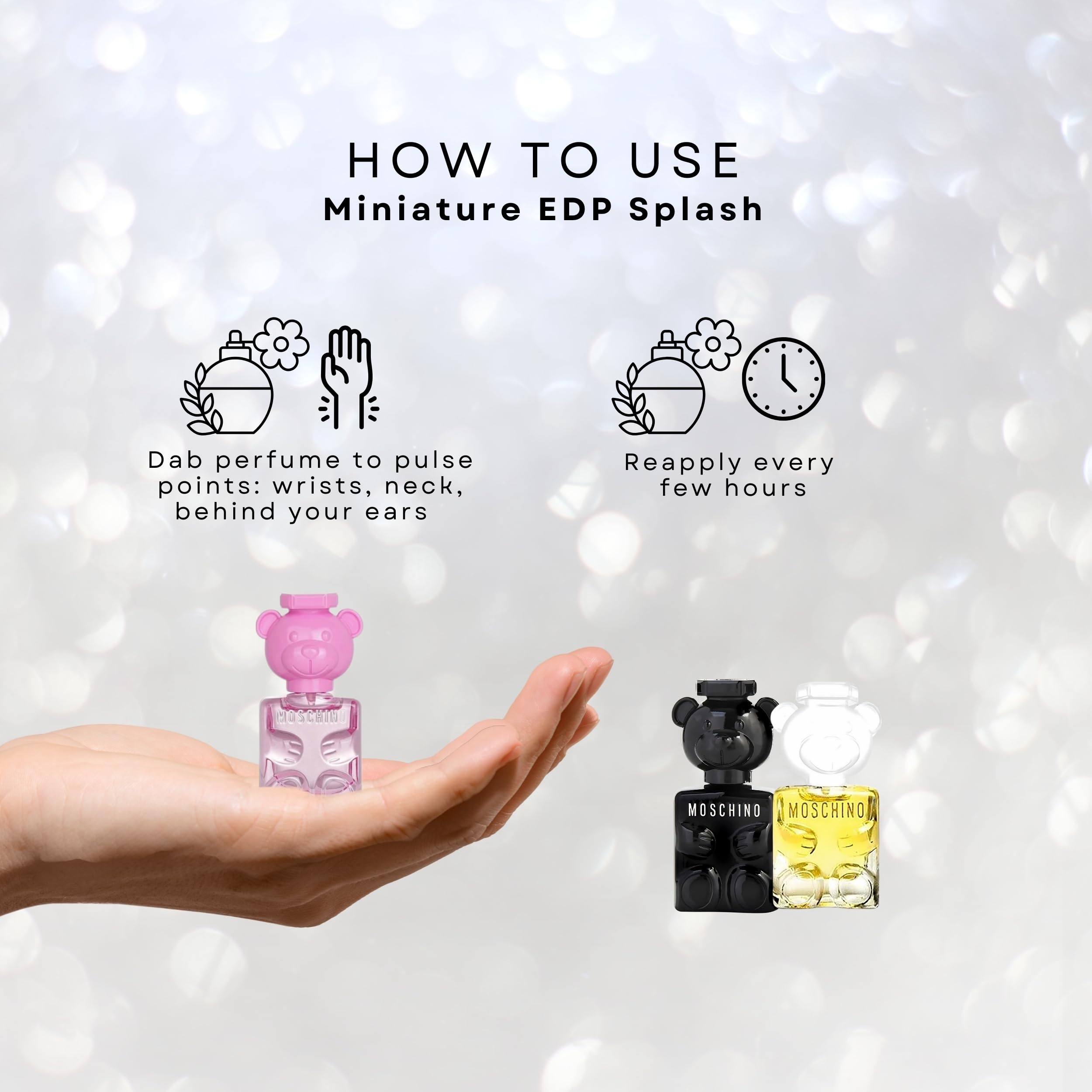 [Set] Moschino Variety Mini Splash Giftset Bubble Gum Toy 2 Toy Boy For Women - Thumbnail 2