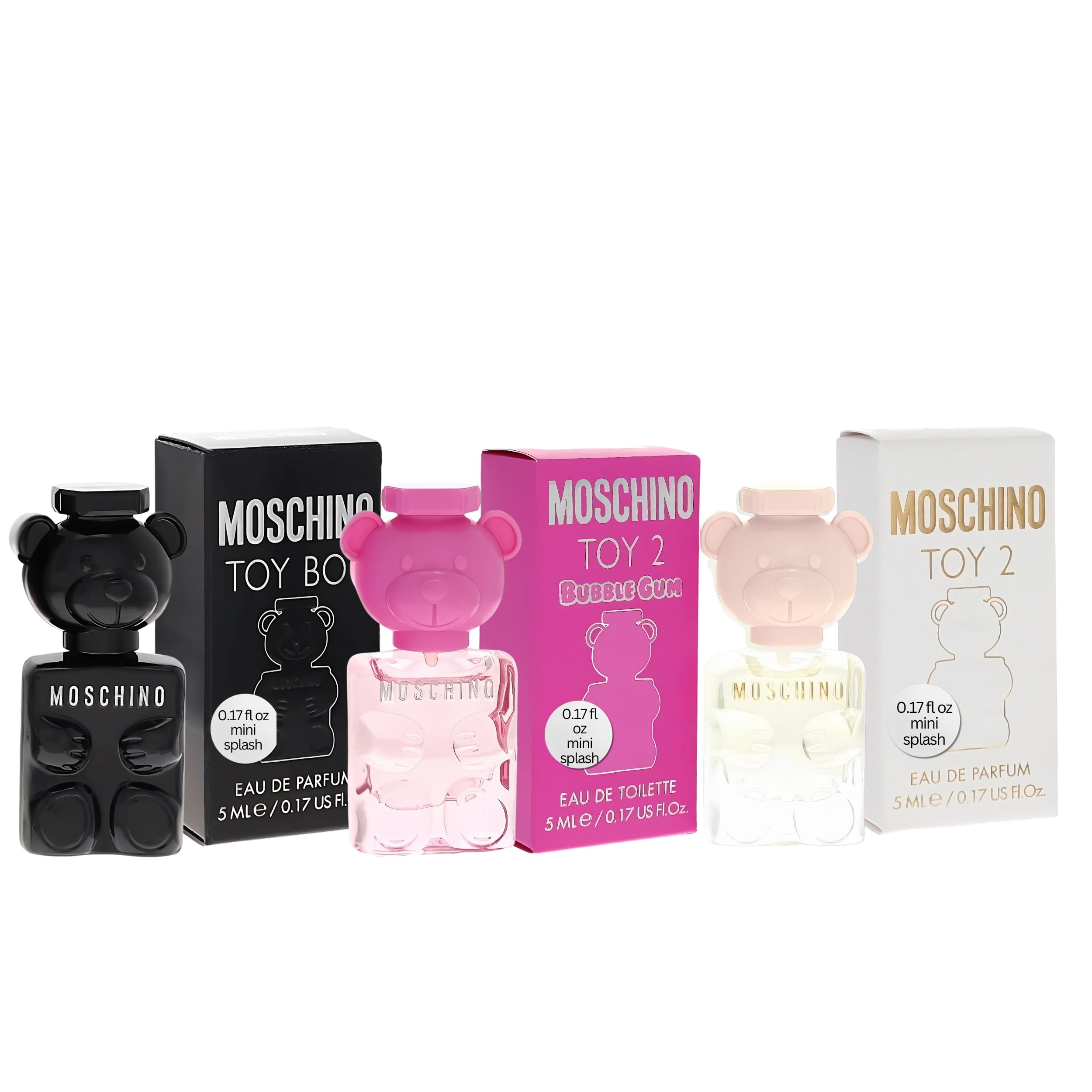 [Set] Moschino Variety Mini Splash Giftset Bubble Gum Toy 2 Toy Boy For Women - Thumbnail 1